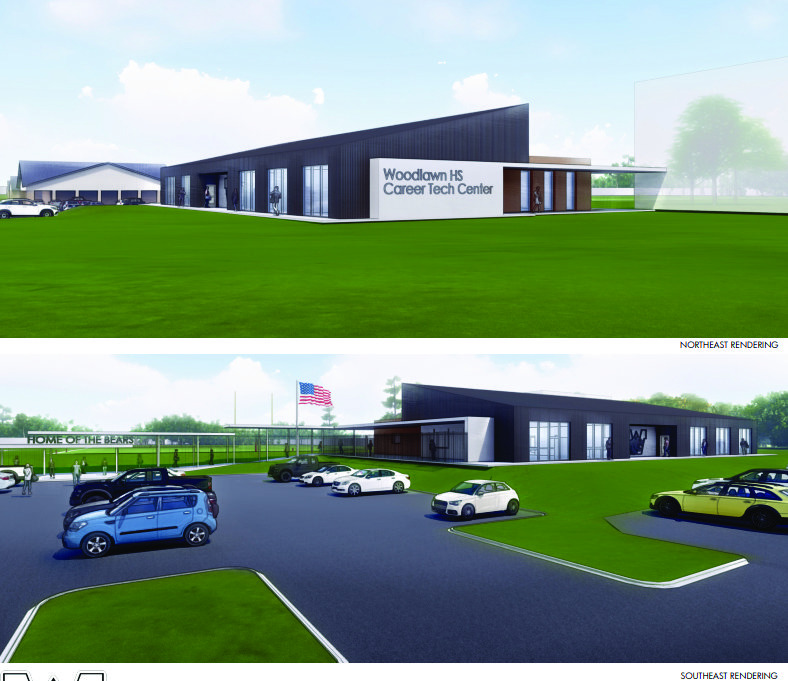 PROPOSED CAREER TECHNOLOGY CENTER FOR WOODLAWN HIGH SCHOOL