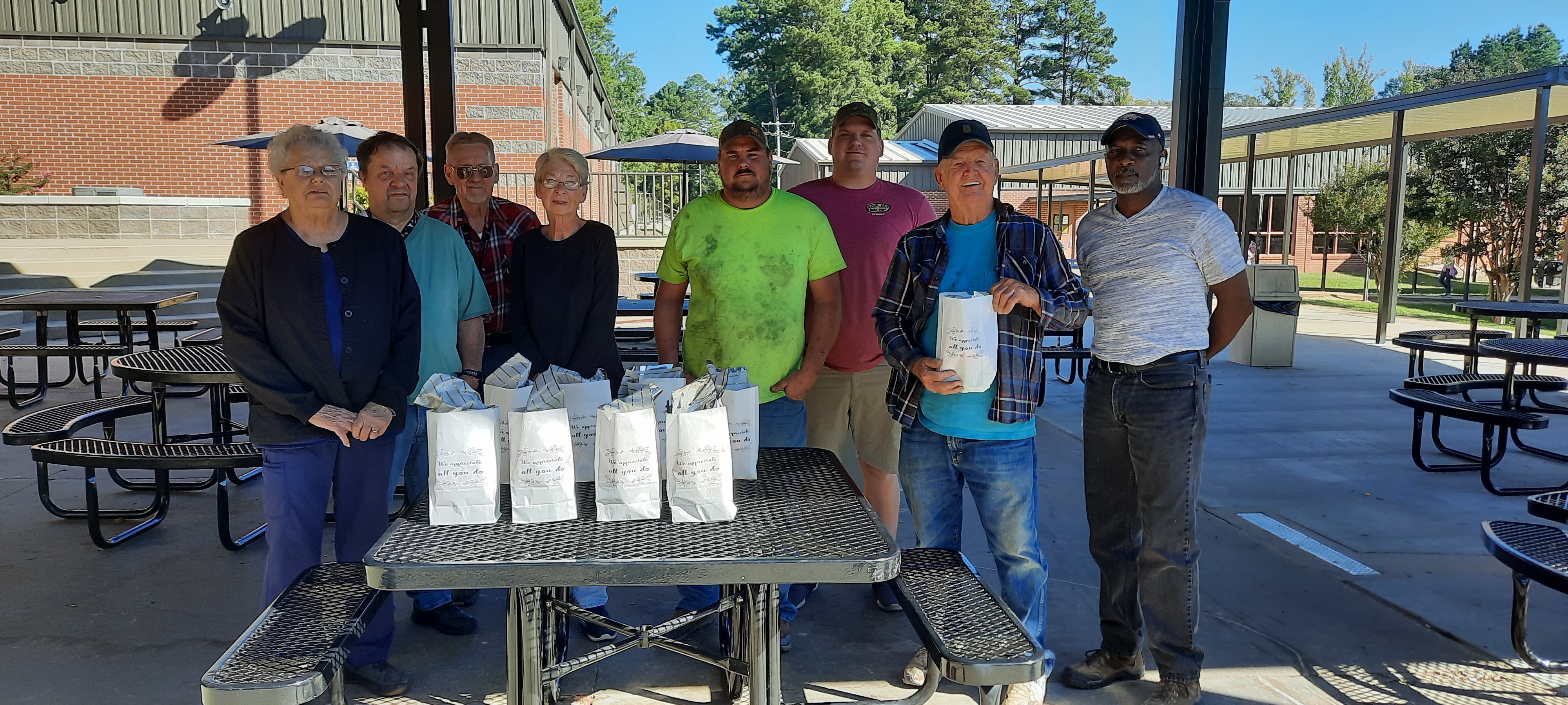 GT Students Honor Custodians