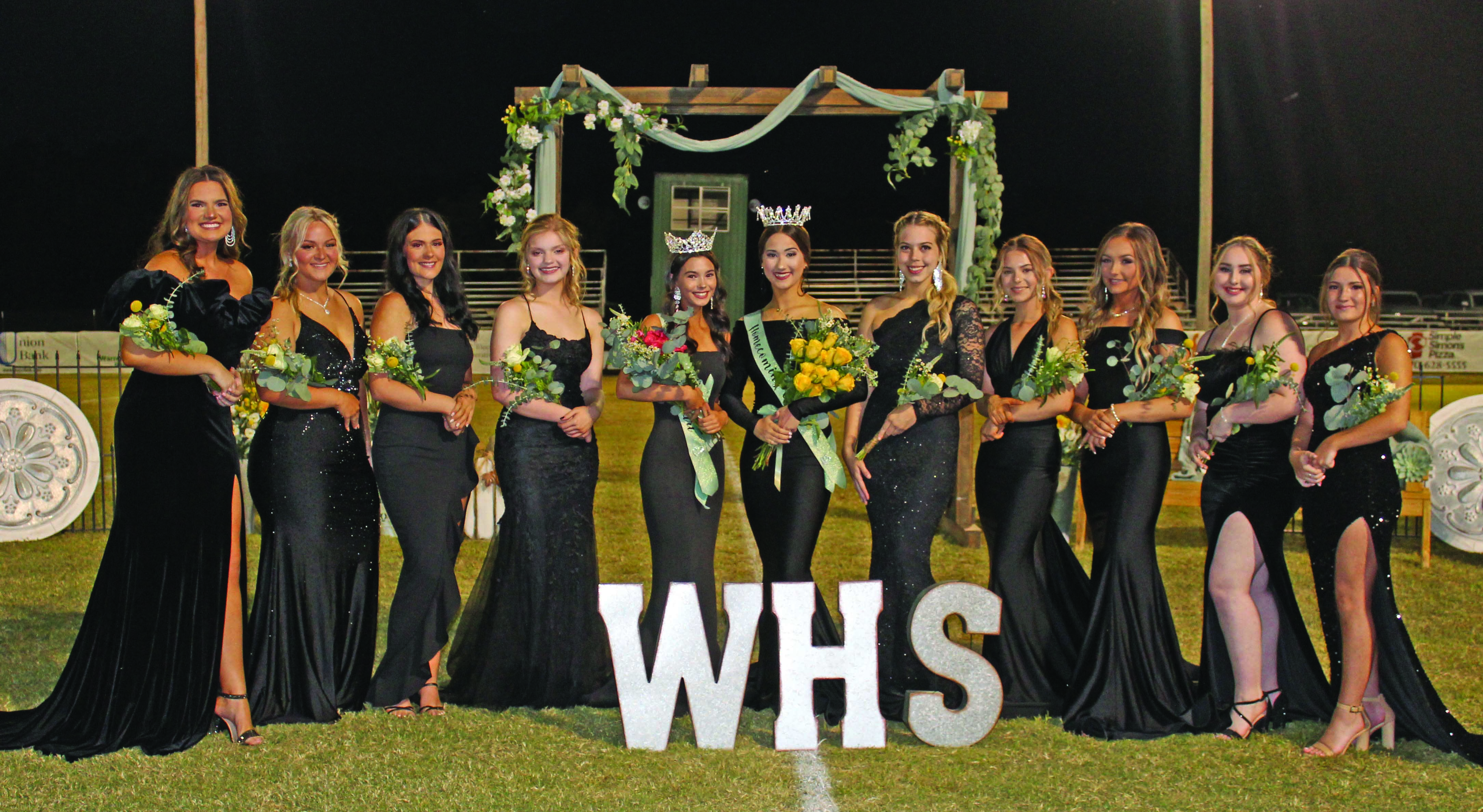 2022 Woodlawn High School Senior Homecoming Court