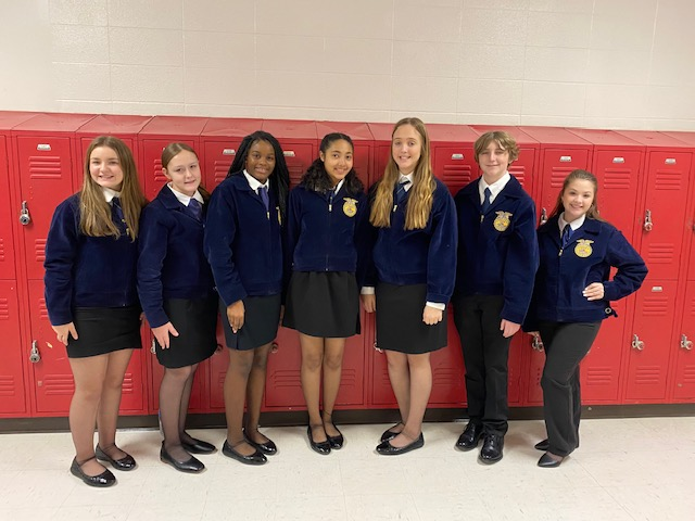 Ashleigh Ellis, Kytelynn Haynes, TaNiya Miller, Jasmine Slaughter, Allie Crutchfield, Steven Puckett, Kinley Bush