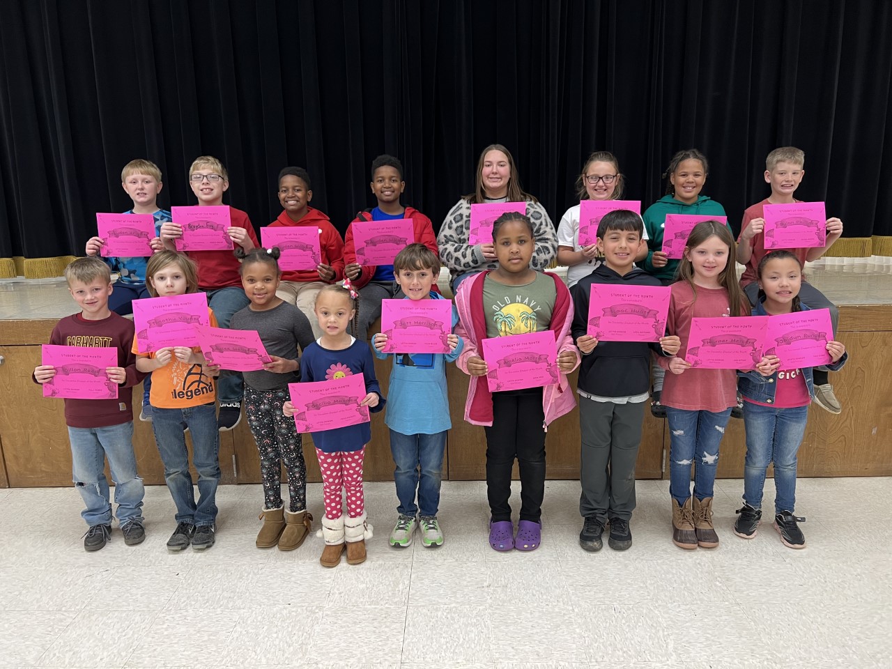 RISON ELEMENTARY STUDENTS OF THE MONTH