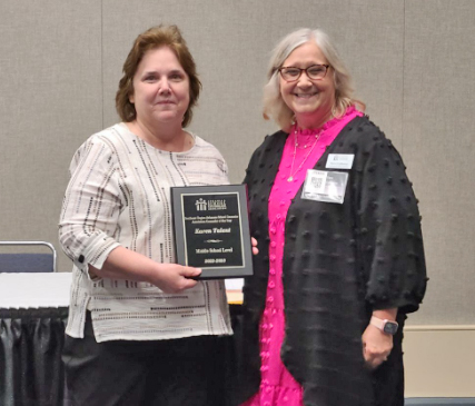 Talent Named Middle School Counselor of the Year