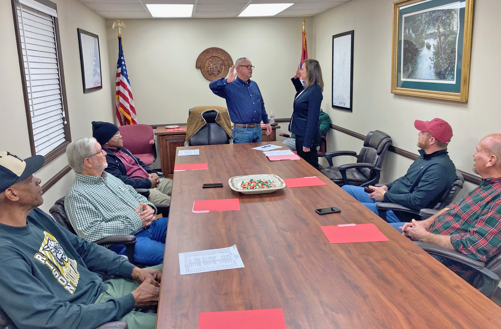 Lowery Sworn In To Rison City Council
