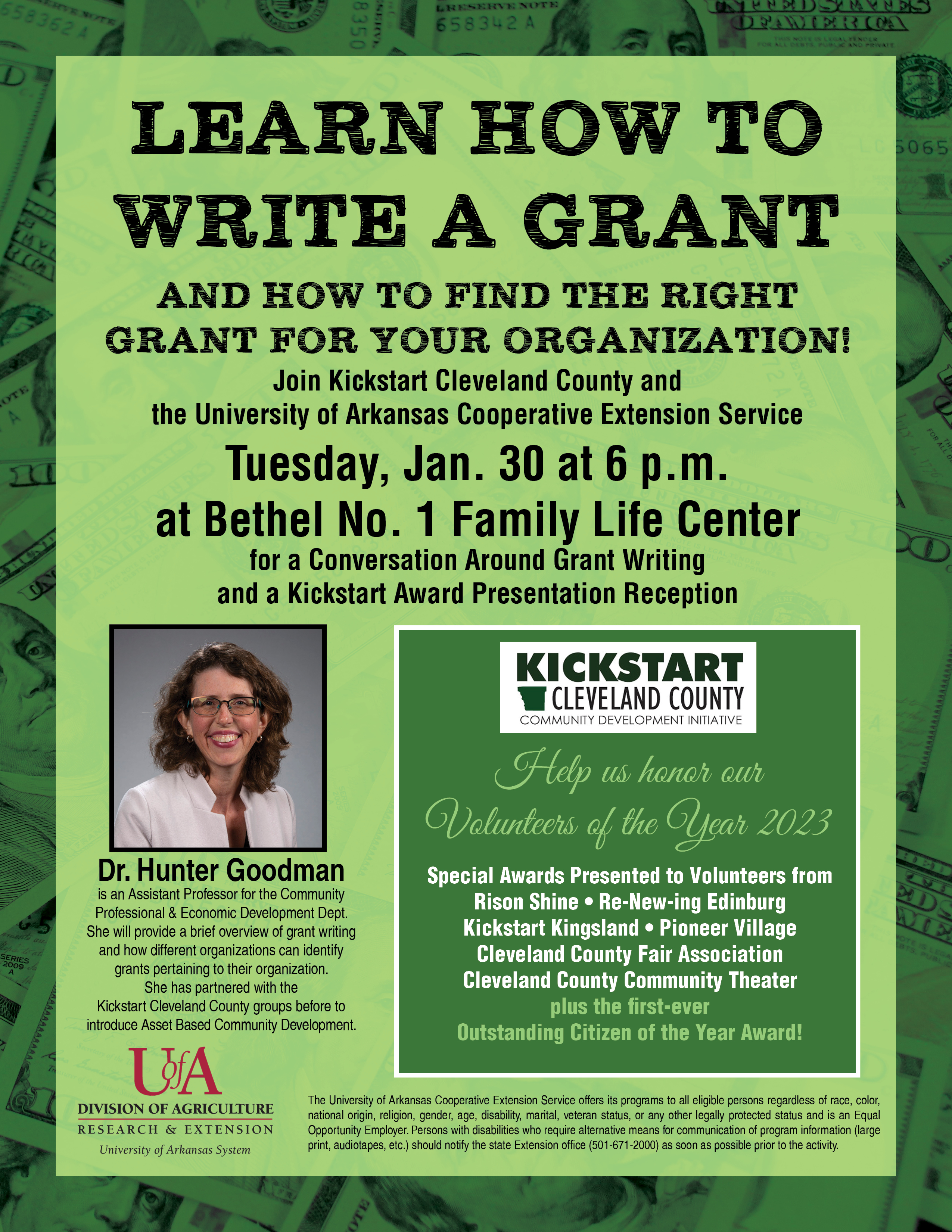 Grant Program & Awards Reception