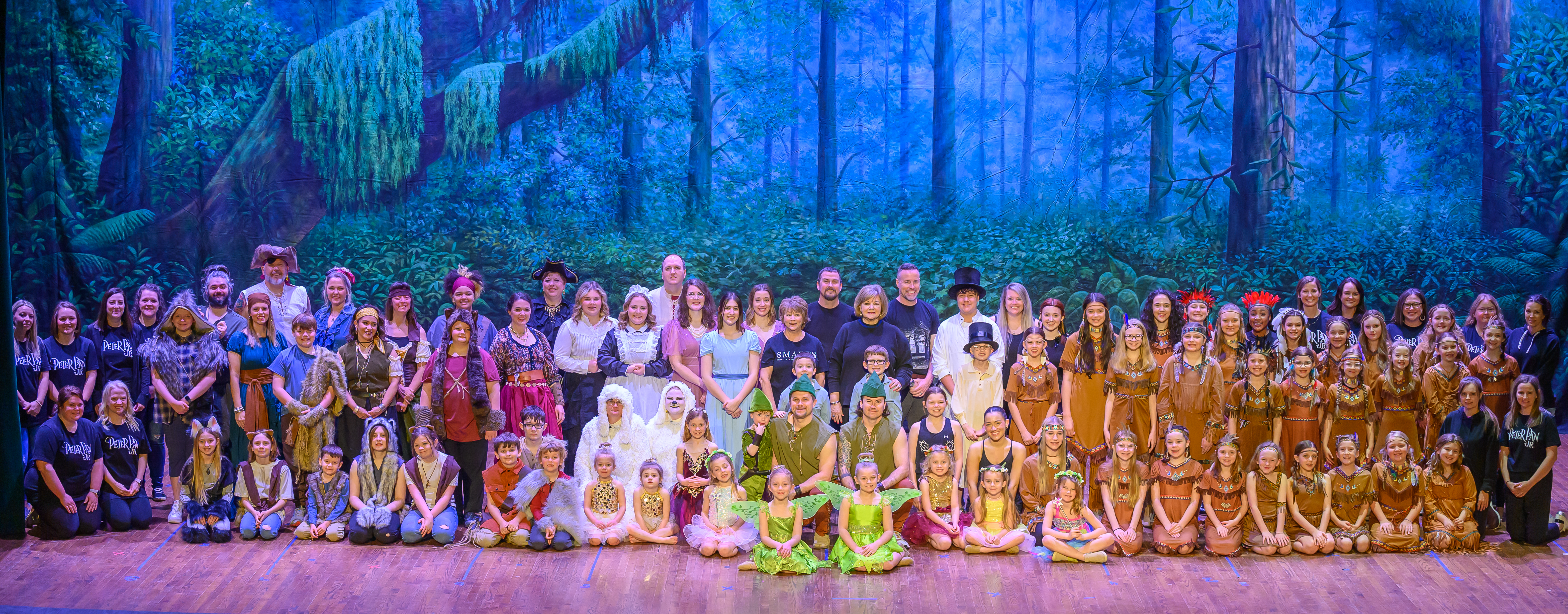 The Cast of Peter Pan Jr.