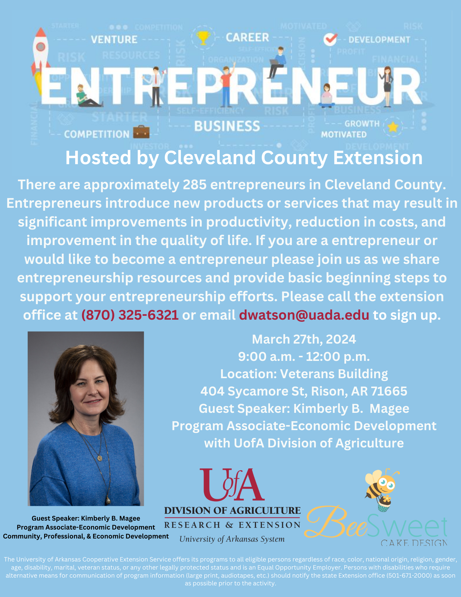 Entrepreneur Workshop March 27