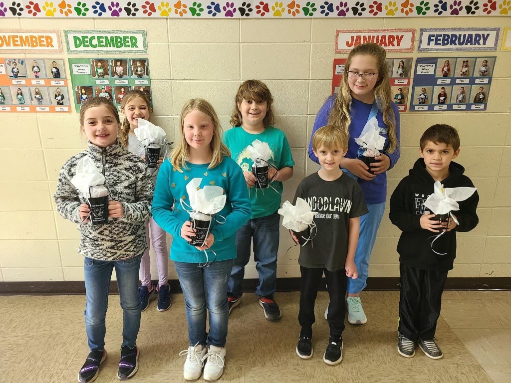 Woodlawn Elementary Students of the Month: March