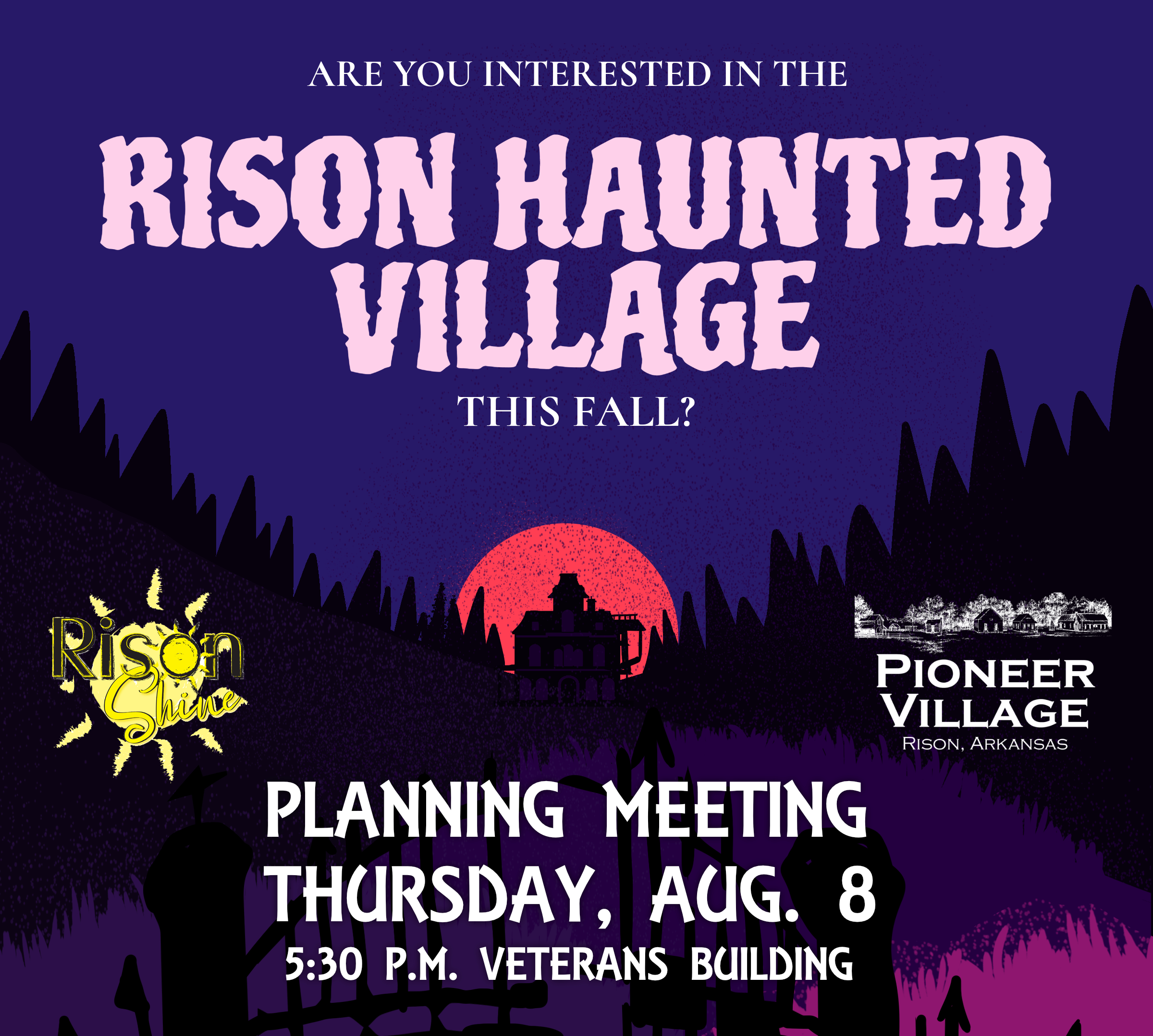 Haunted House Interest Meeting Set For Aug. 8