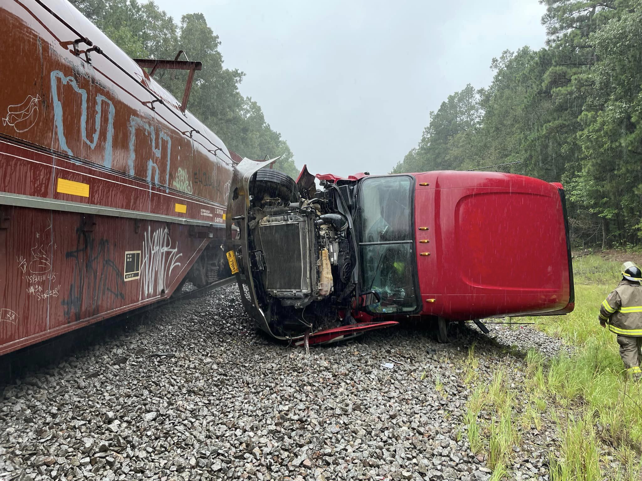 Photo by Keden Shrum of the Rison Fire Department