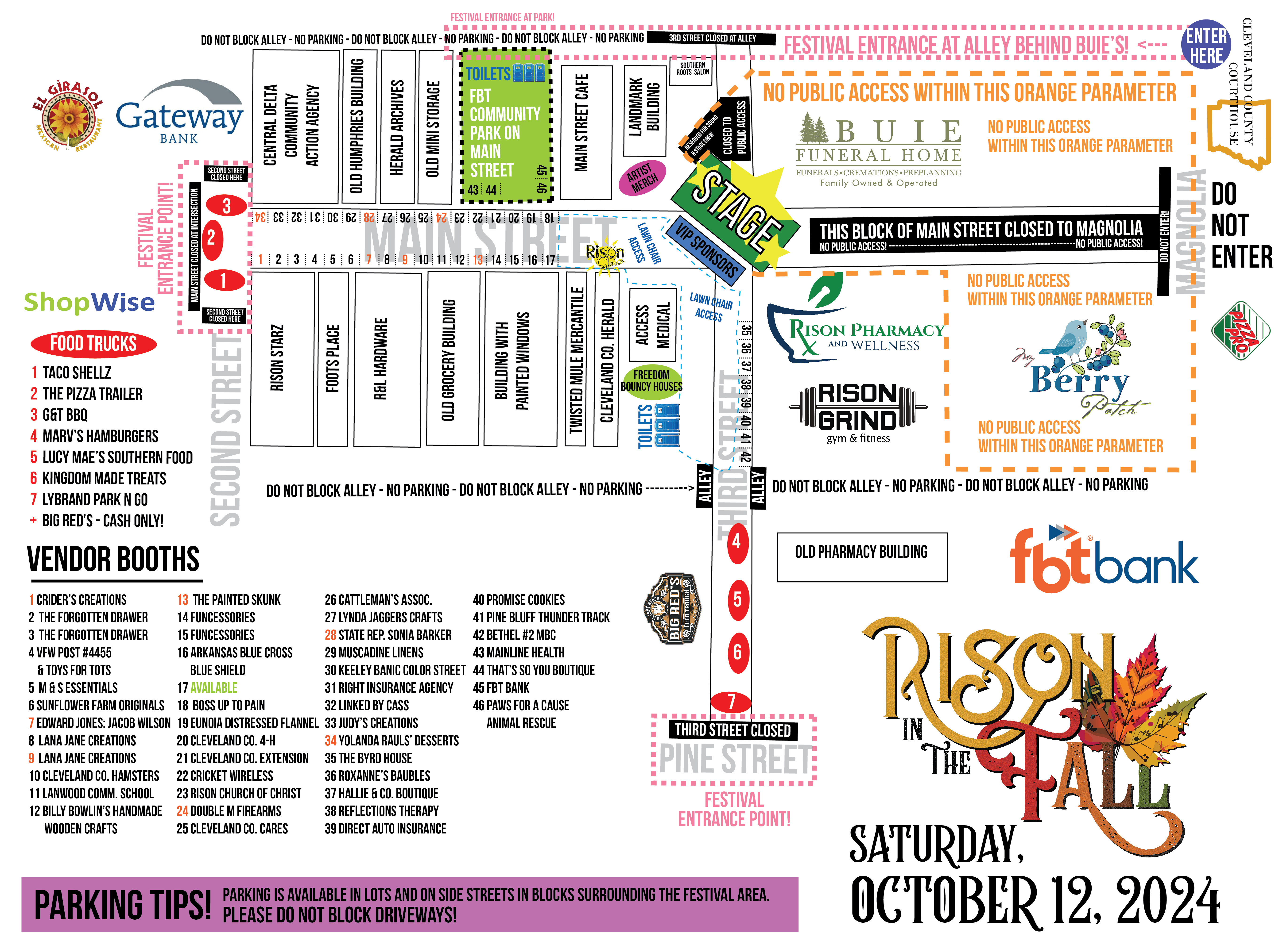 Fall Festival Kicks Off At Noon Saturday