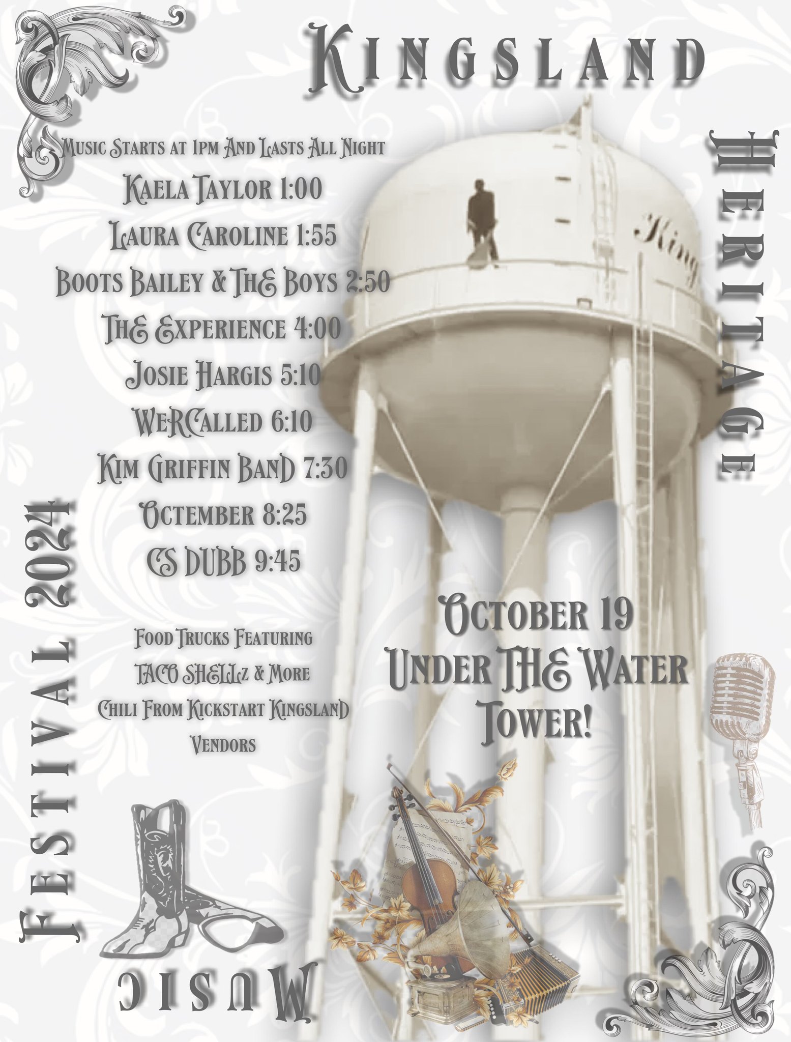 Kingsland Heritage Music Festival Set for Oct. 19 