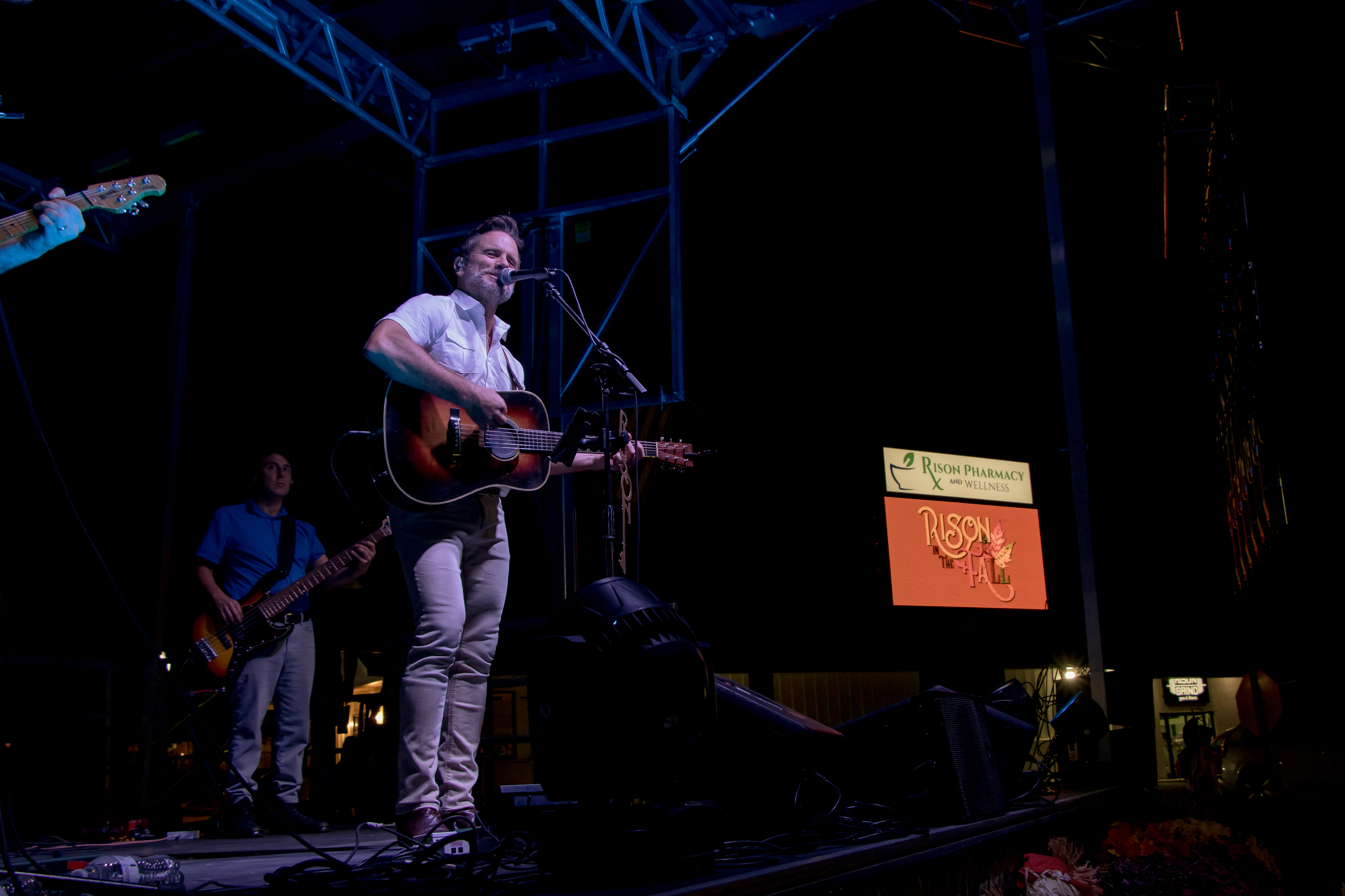 CHARLES ESTEN HELPS GROW FESTIVAL - Singer and actor Charles Esten performs on the Rise Up Rison stage at Saturday’s Rison in the Fall Festival on Main Street in Downtown Rison. Festival Director Douglas Boultinghouse credits Esten and his wife for helping promote this year’s festival across social media, contributing to the largest crowd to date. The event is hosted by Rison Shine Community Development, Inc. Other performers included Rissi Palmer, BIAS, Marybeth Byrd and Matt Wilkerson.