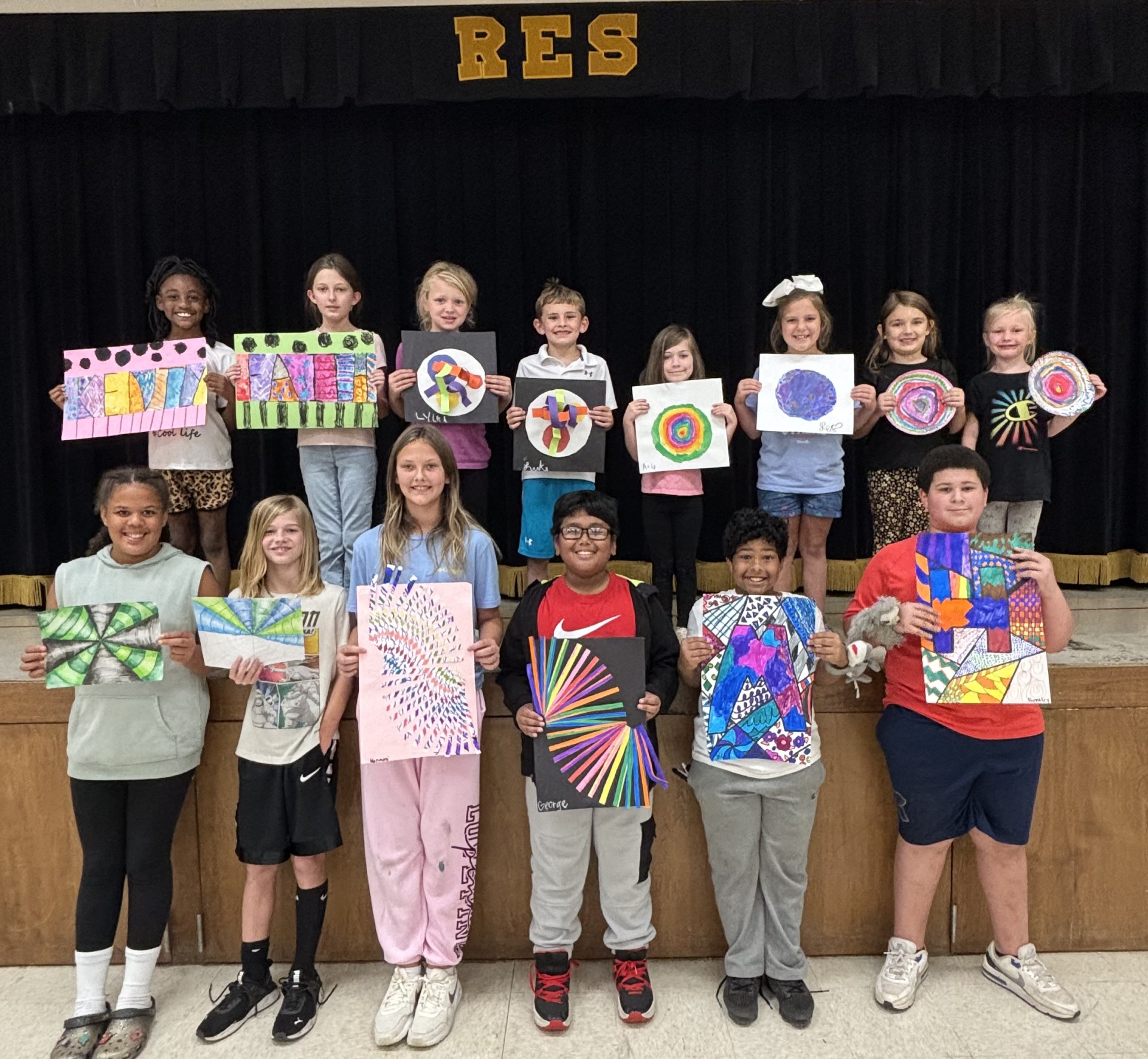 Rison Elementary Artists of the Month