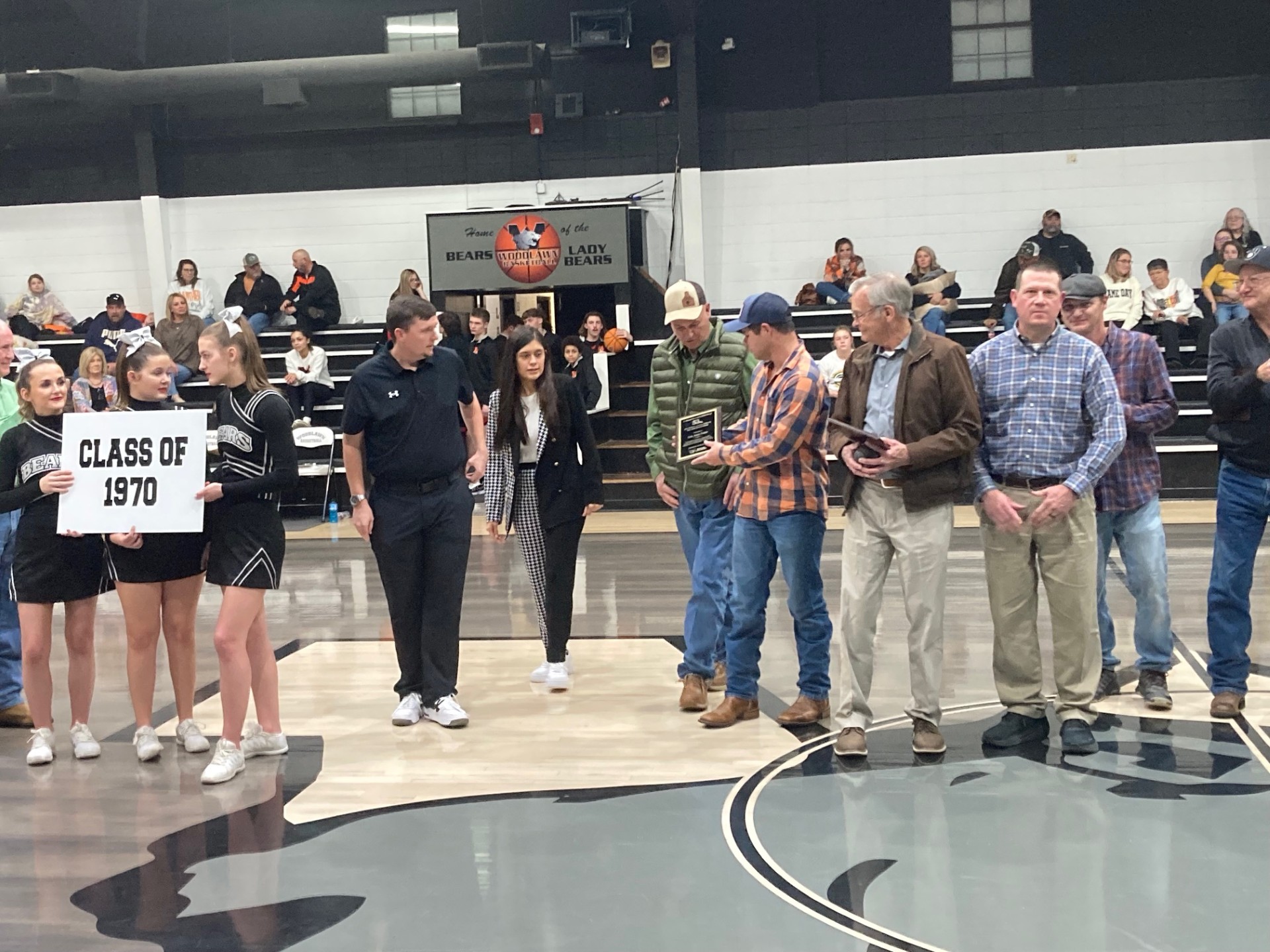 Woodlawn Recognizes Coach Carl Jones