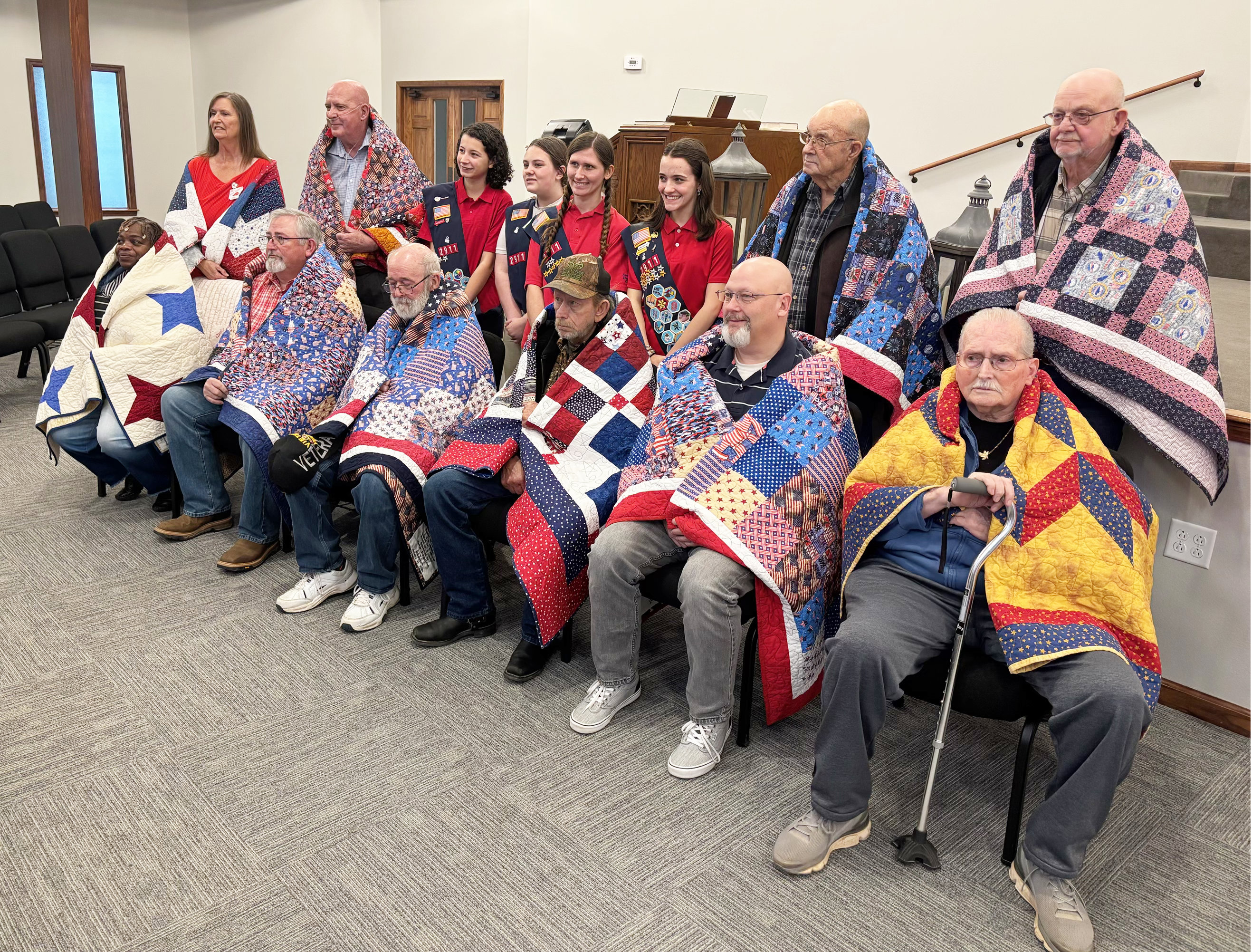QUILTS OF VALOR PRESENTATION