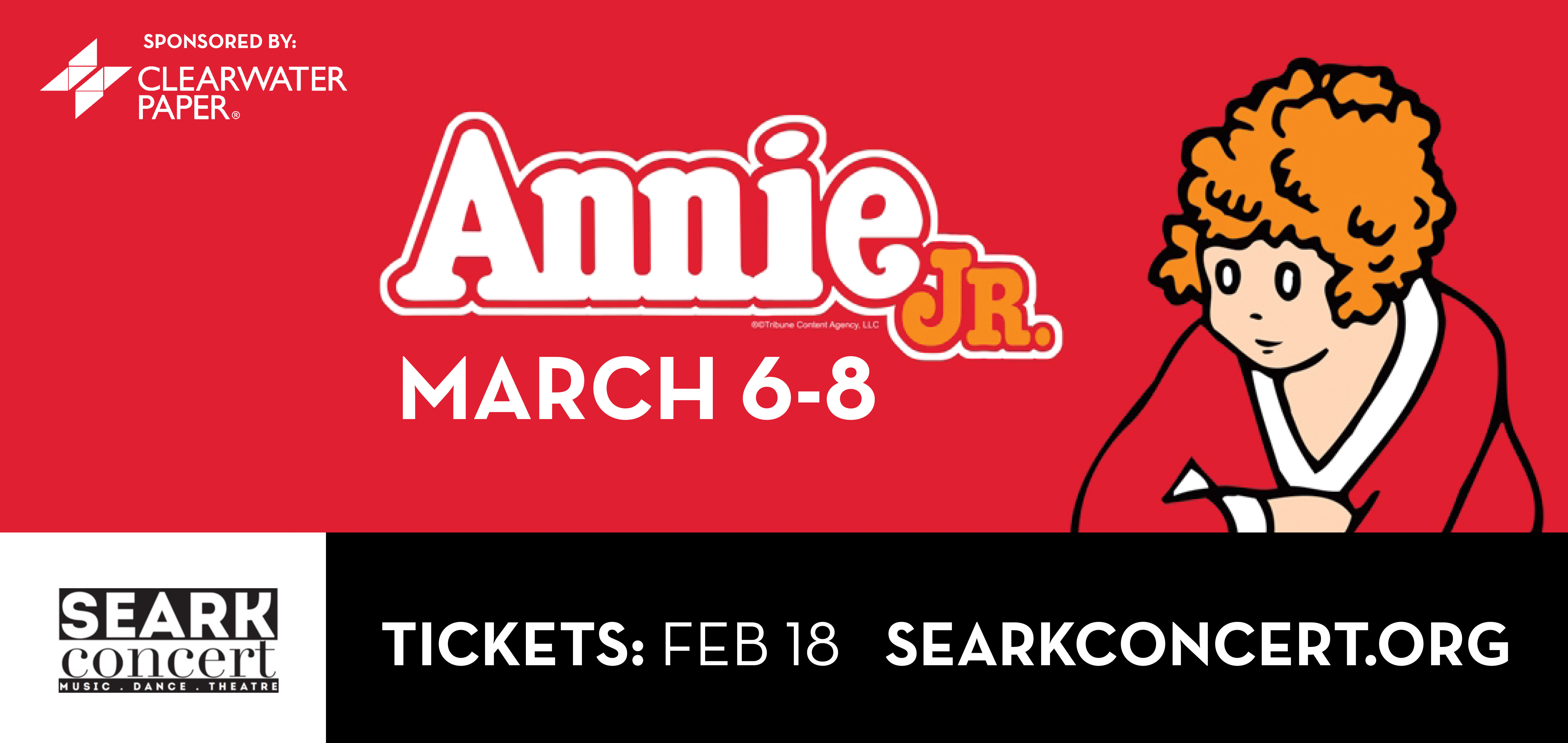 Seark Concert Association To Host ‘Annie Jr.’ Musical March 4-8
