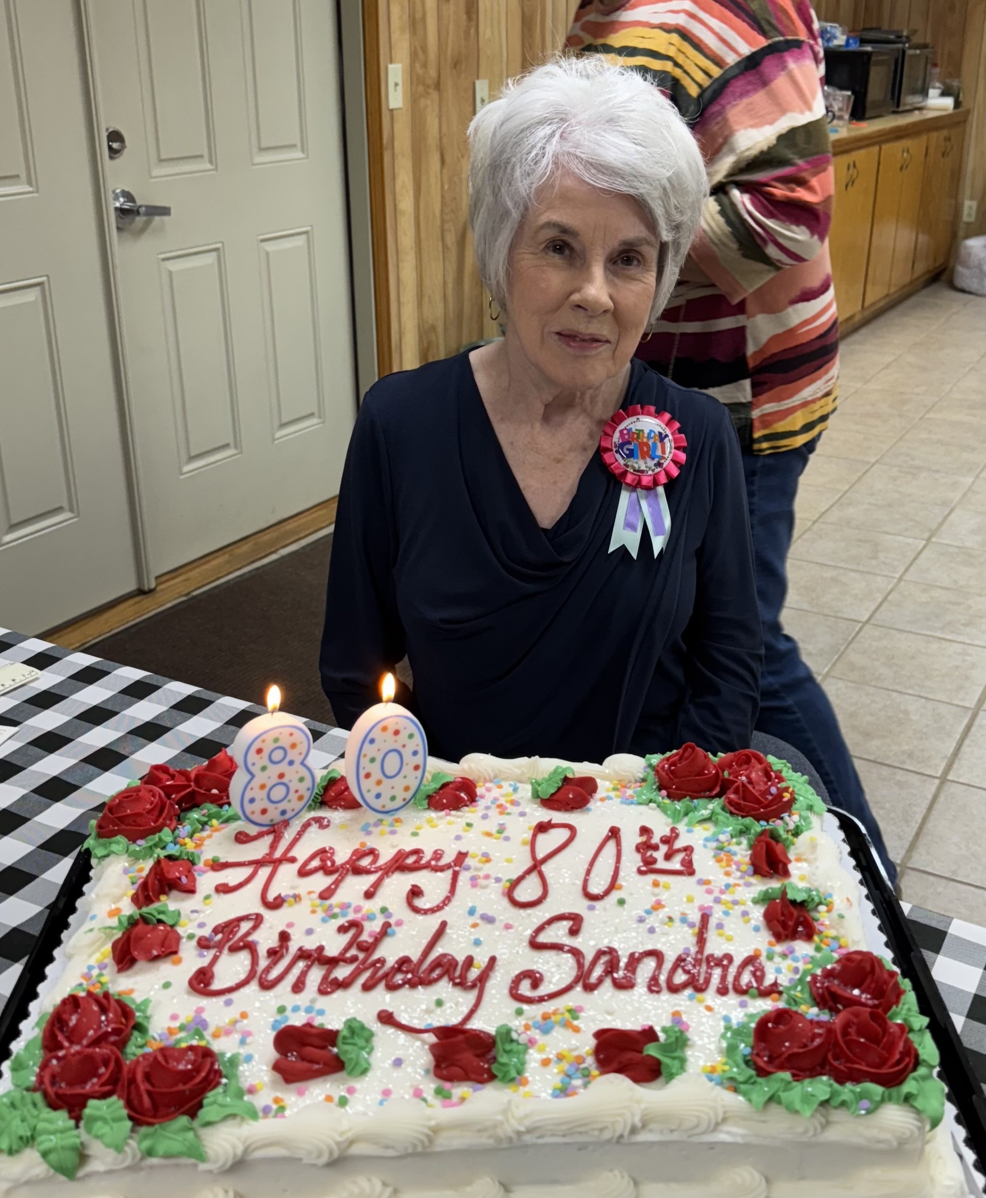 HAPPY 80TH - Sandra Wright turned 80 last week. She was honored with a celebration at the Cleveland County Rural Water office. Wright was a teacher in Rison for 29 years and continues to be an asset to the community. Submitted by Marty Bowlin.