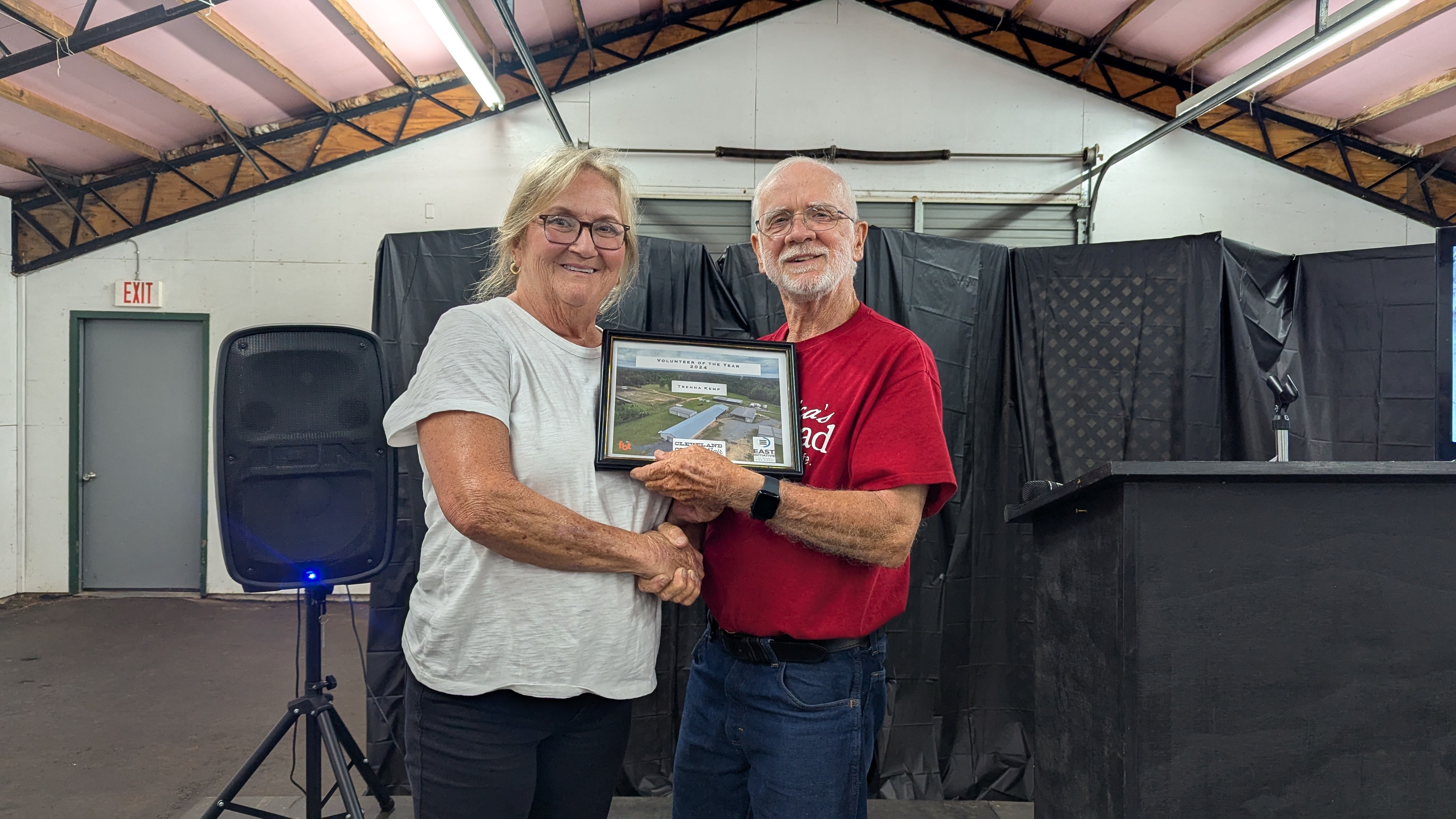Action groups under the Kickstart Cleveland County Community Development Initiative honored its volunteers for the year 2024 during  a special 10-Year Anniversary Celebration Banquet Thursday, May 22. Not Pictured: Louis Talano, Volunteer of the Year from Re-New-ing Edinburg.