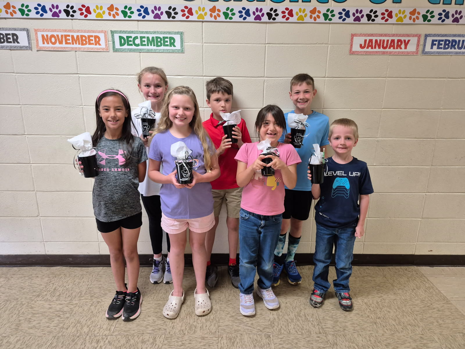WES April Students of the Month
