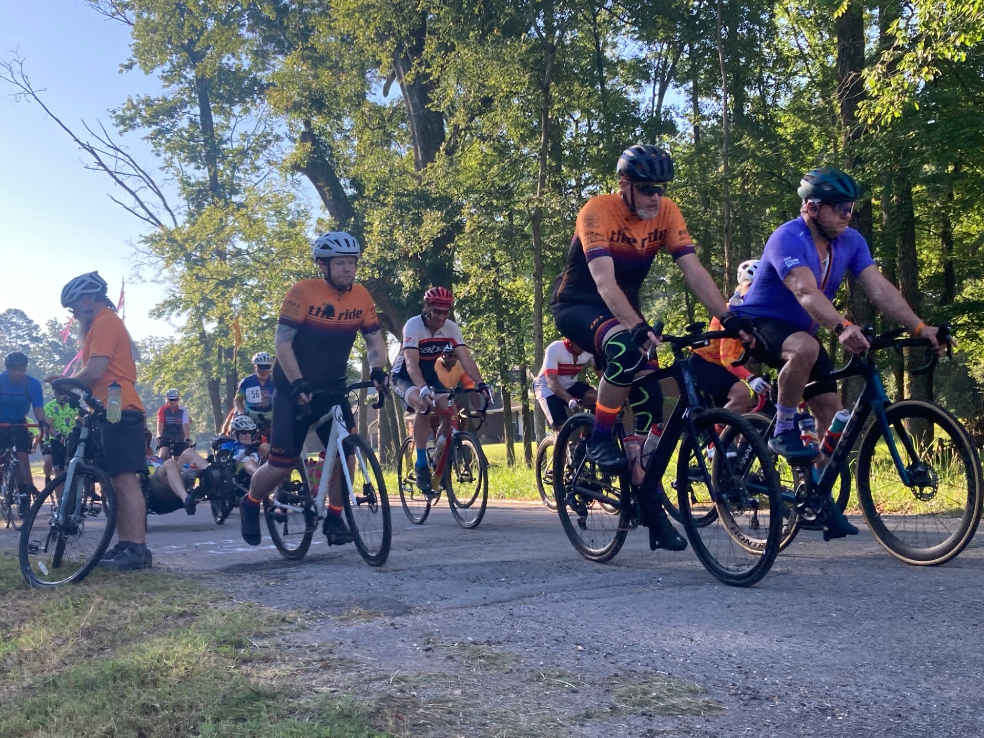 READY FOR YEAR THREE - In this file photo, riders are set for the 2024 Cruisin’ Cleveland County Bike Ride at the Pioneer Village. The event returns for its third annual ride Saturday, June 14. Co-organizers Darren Austin and Rison Mayor Charles Roberts joined the latest Free Range Conversations podcast to share details on the ride.