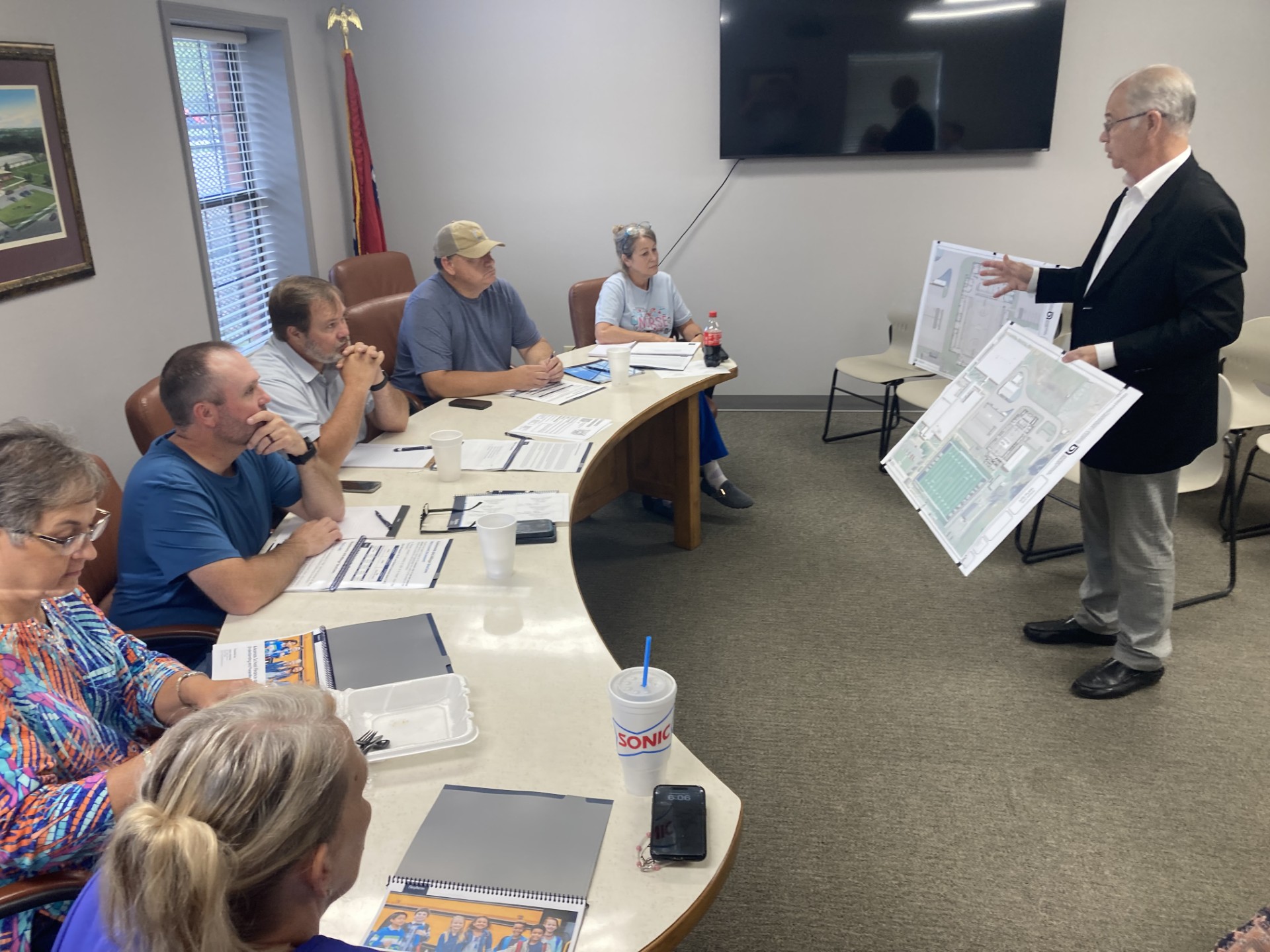 CCSB Gets First Look at Plans