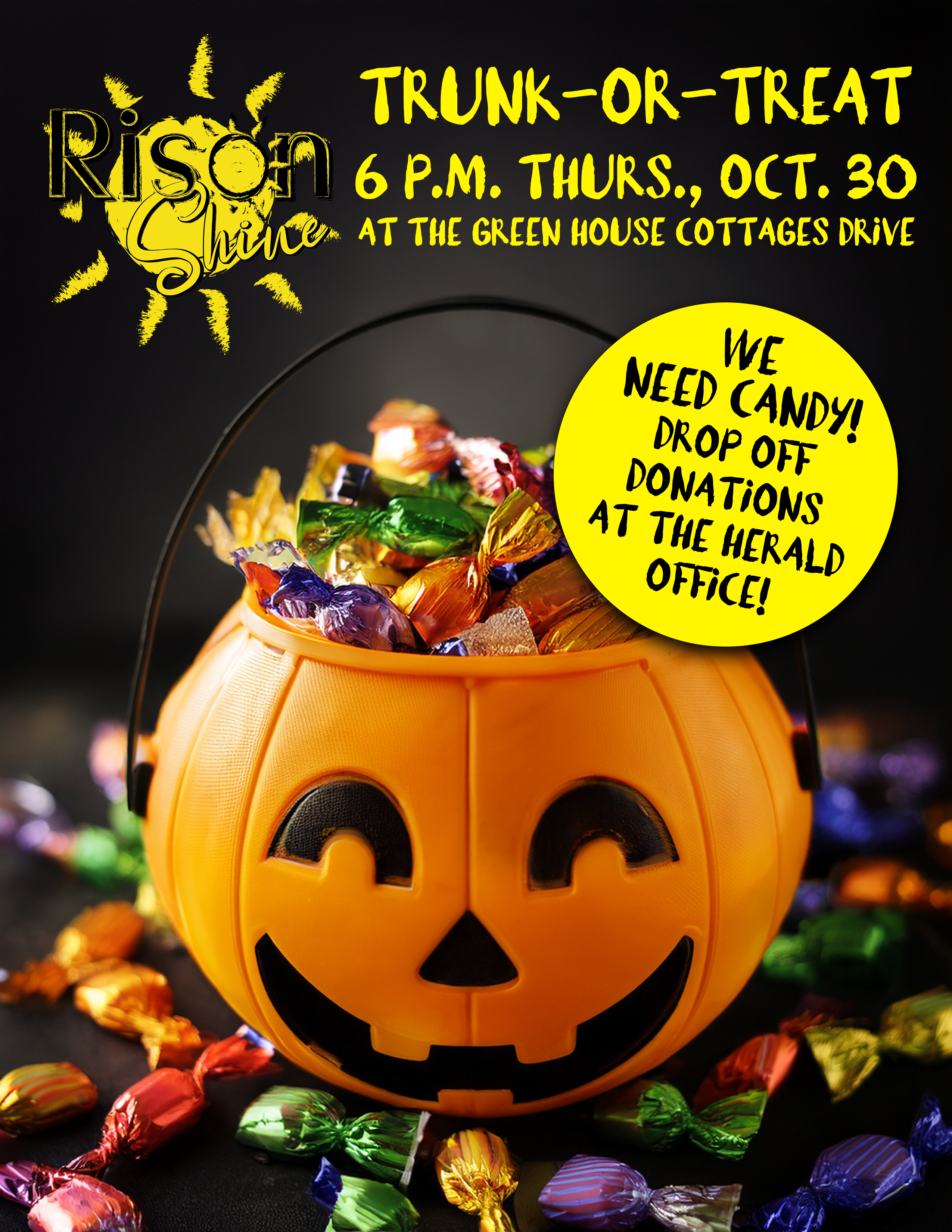 Trunk-or-Treat Oct. 30