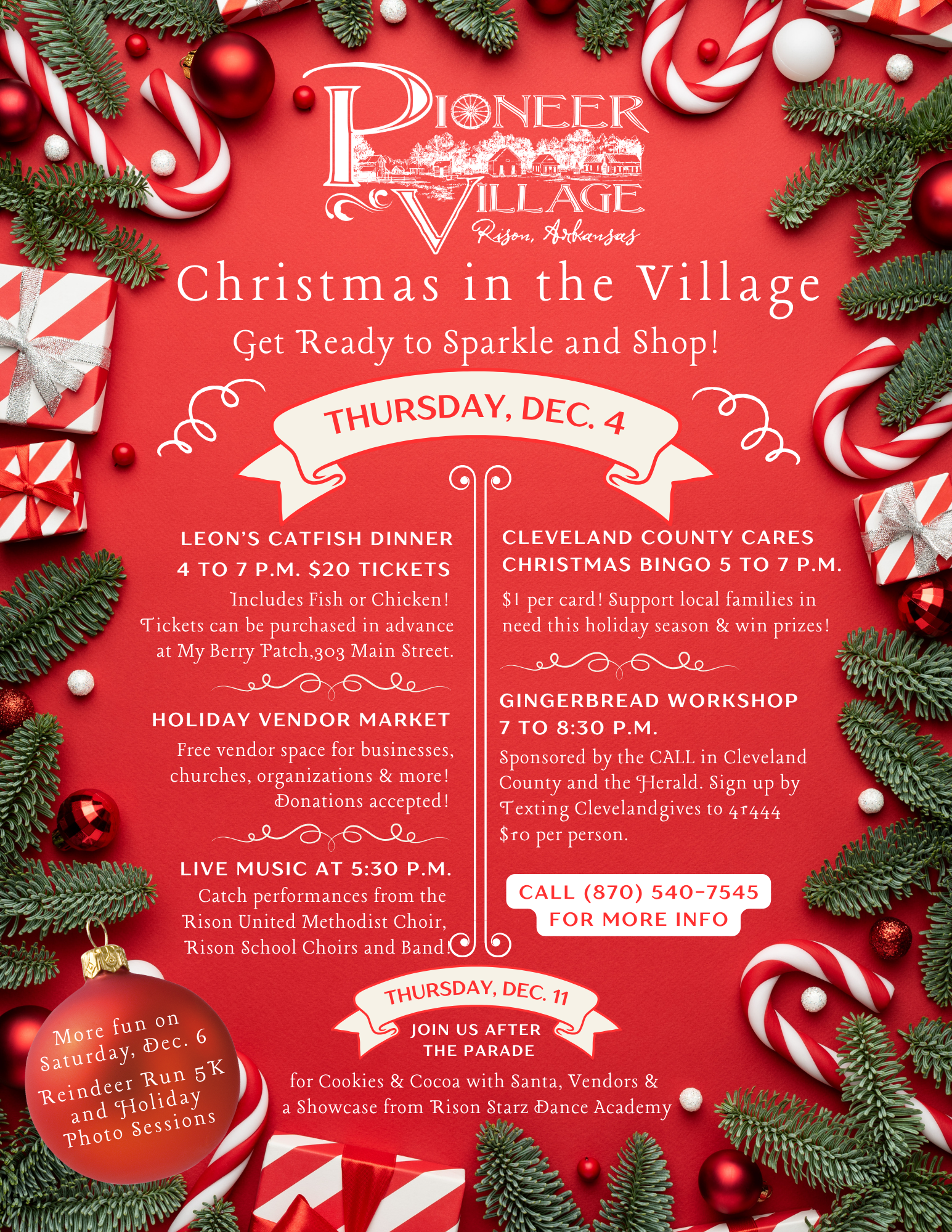 More Activities Added To Christmas in the Village