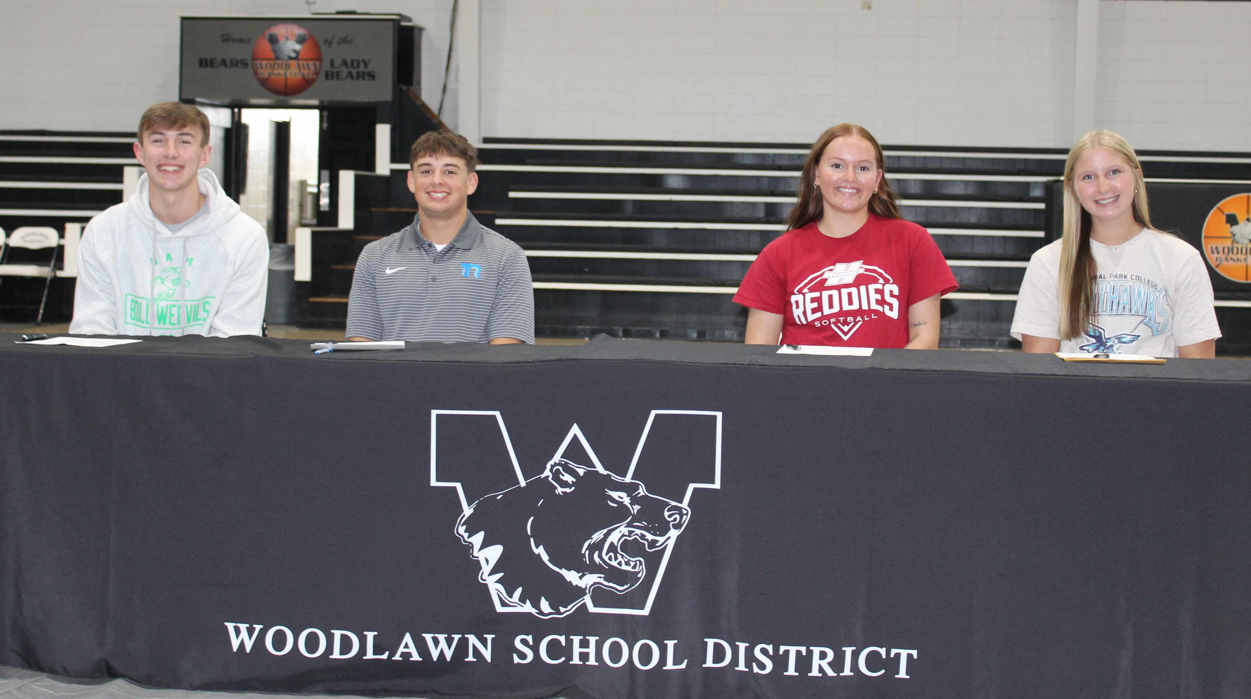 Woodlawn Students Athletes Sign National Letters of Intent