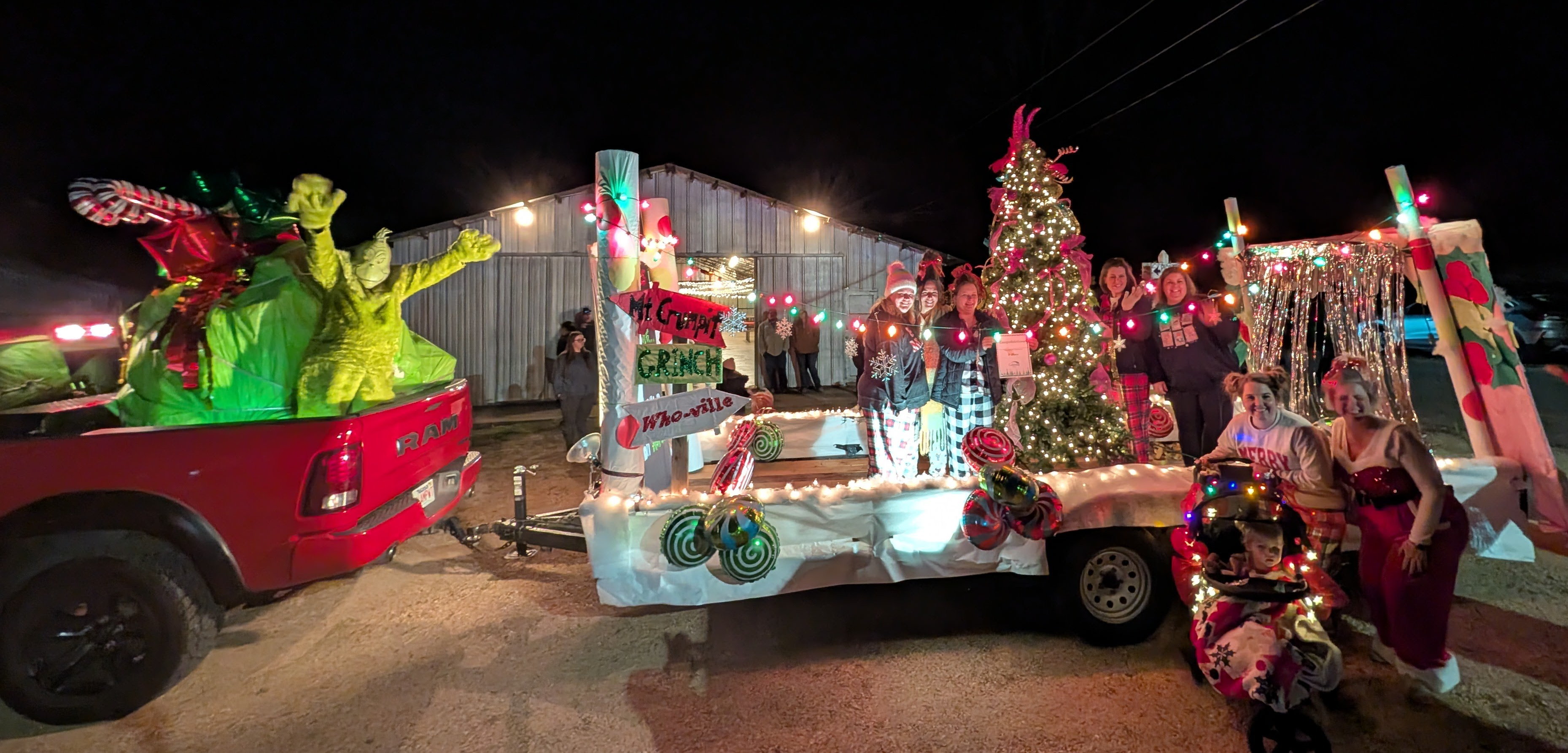 First Place Float - Rison Elementary Staff