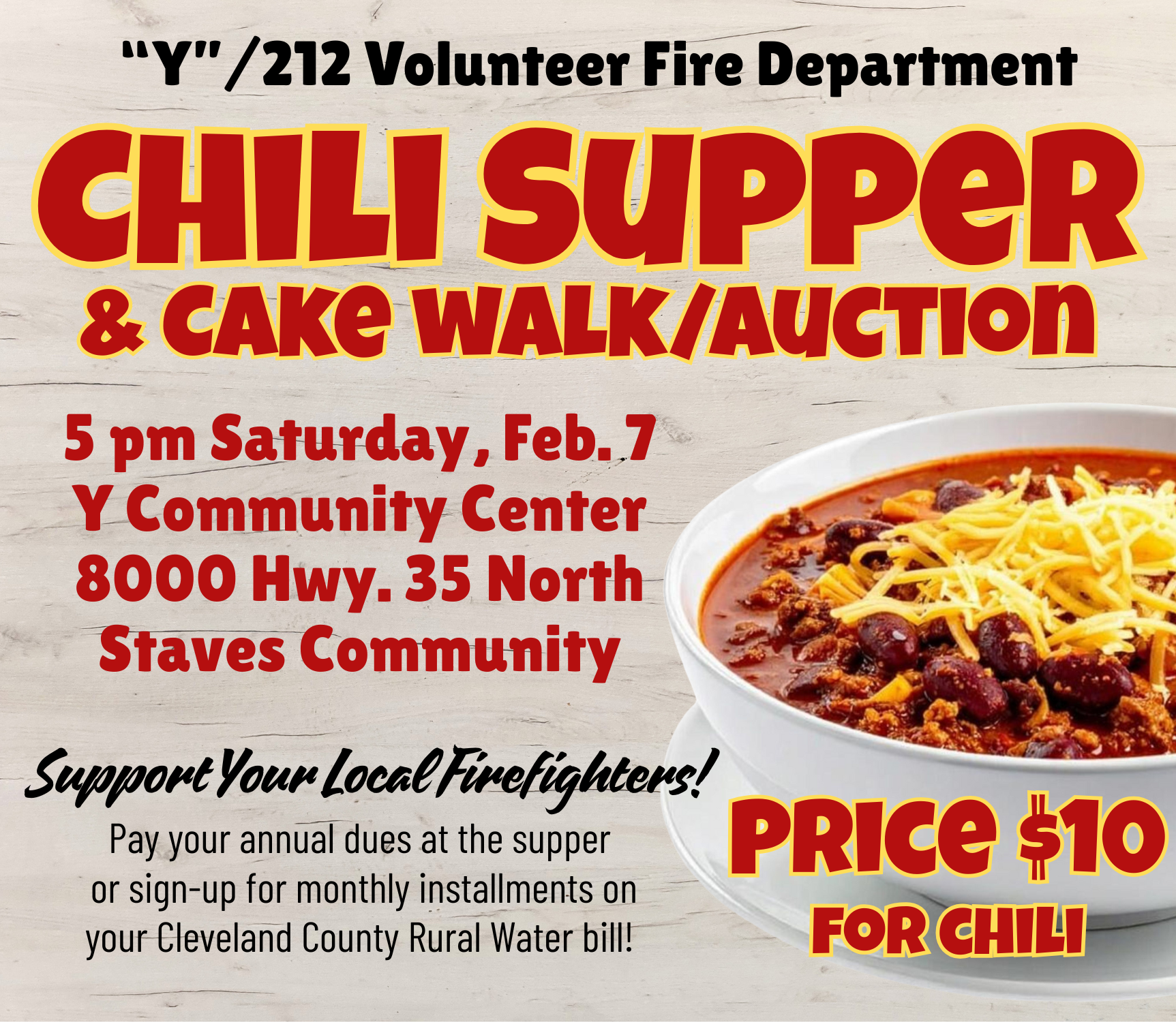 Chili Supper
