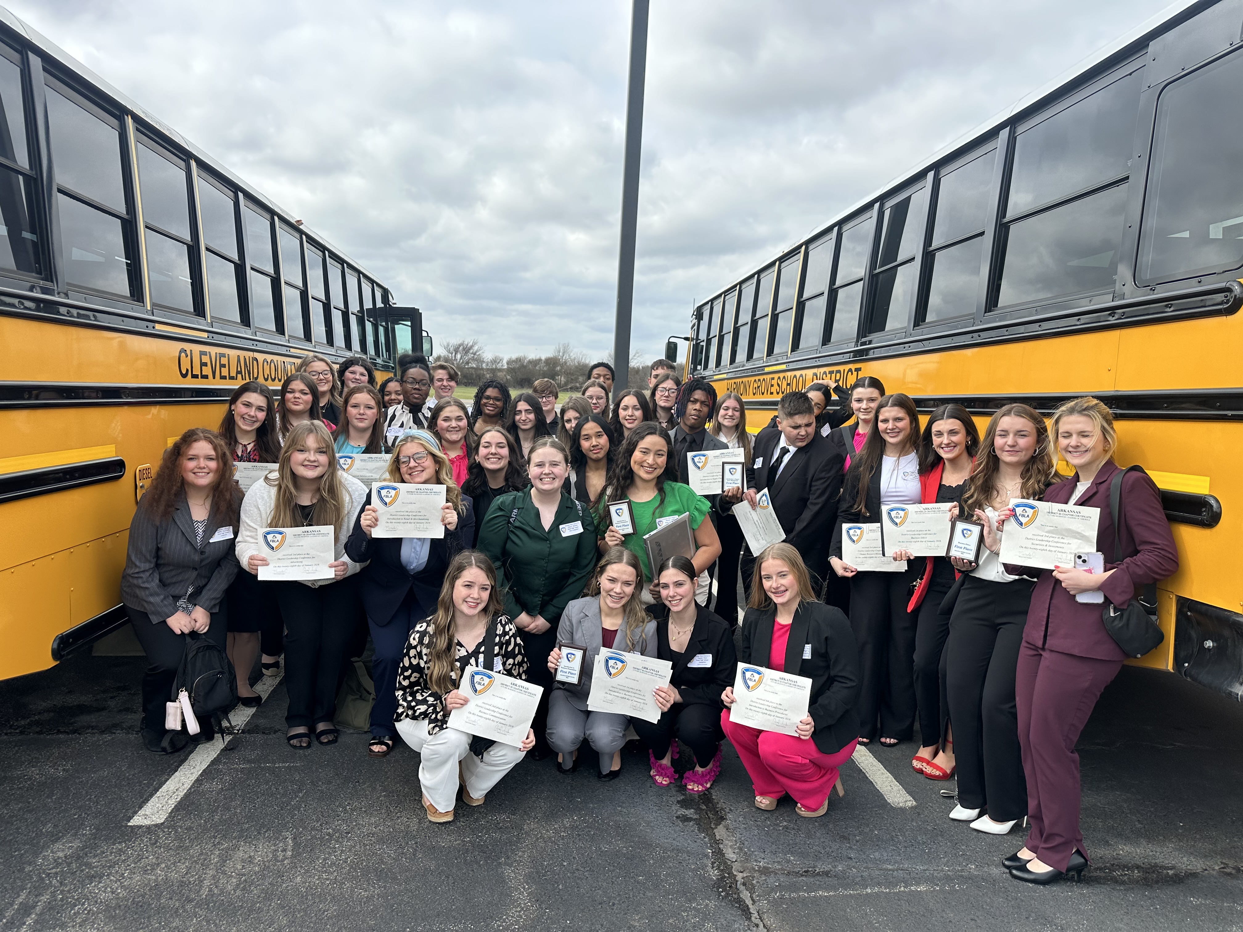 Rison Students Place At District FBLA Conference