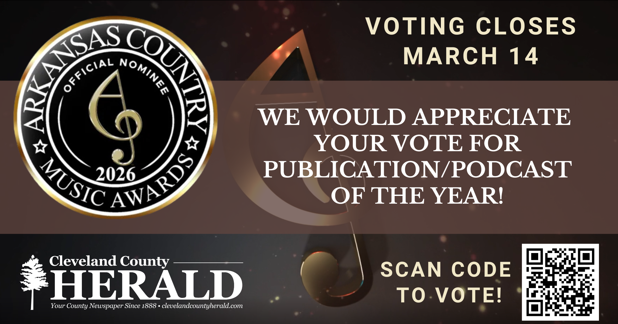 Voting Open for Herald at Arkansas Country Music Awards