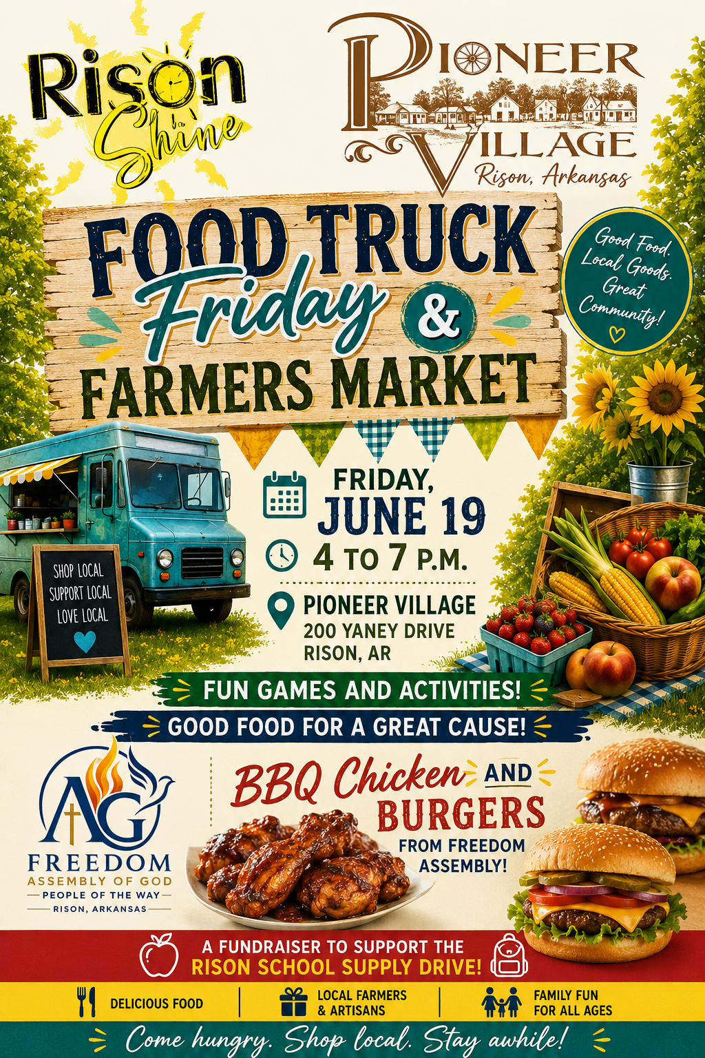 Food Truck Friday and Farmers Market