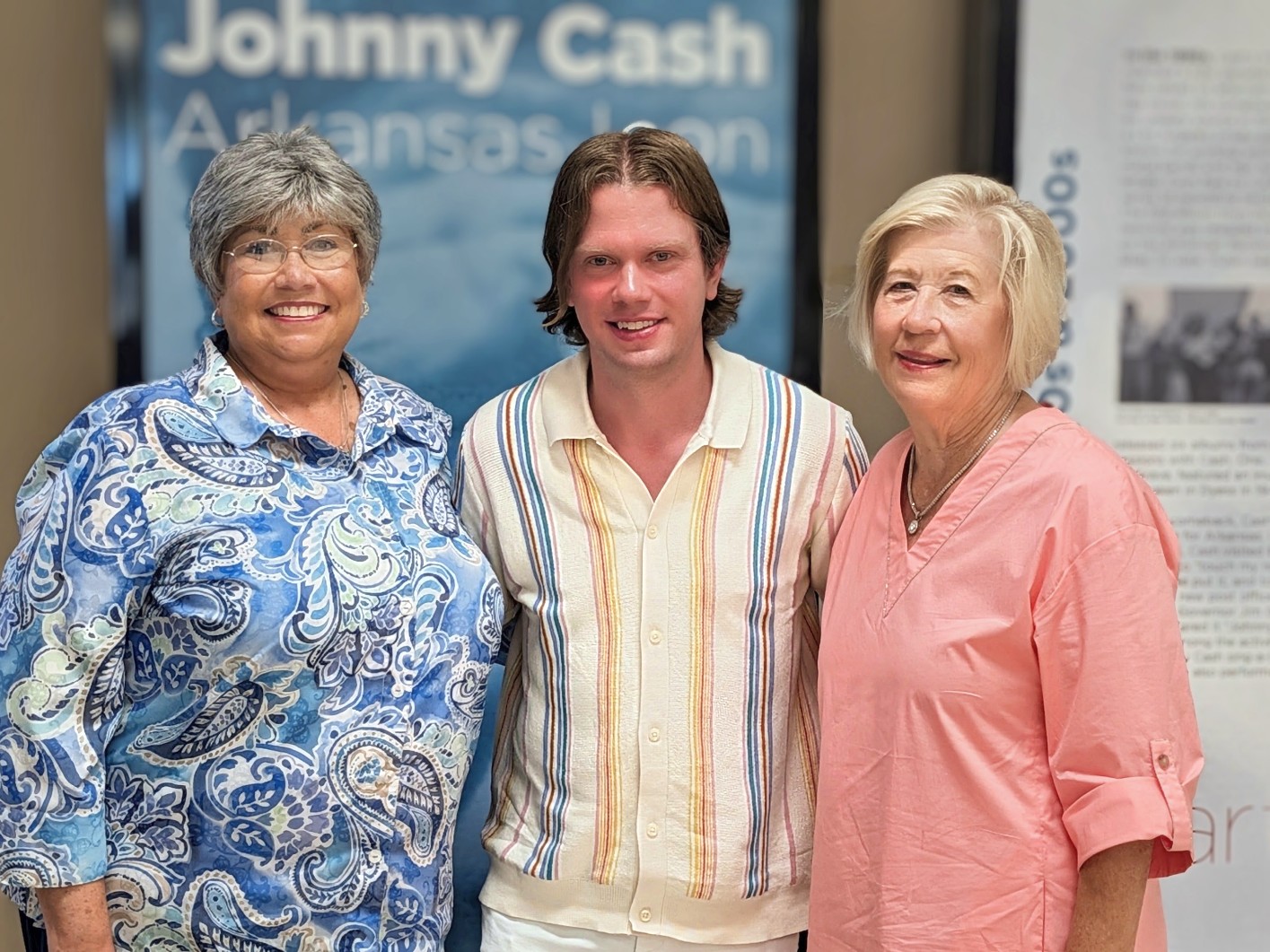 ARKANSAS LAND OF LEGENDS BOARD - The Arkansas Land of Legends Travel Association, which represents Cleveland, Grant, Jefferson and Lincoln Counties, elected its 2026 board during its July meeting. Pictured left to right are Vice President Sheri Storie, President Douglas Boultinghouse, and Executive Director/Treasurer Joy Blankenship.