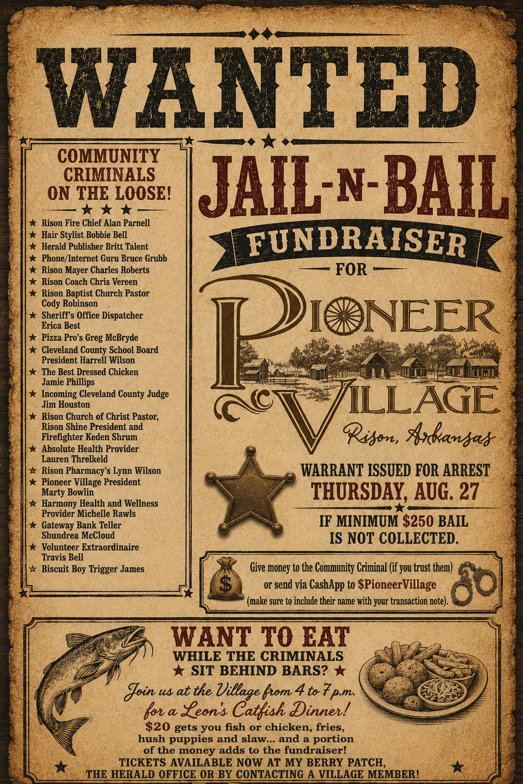 Pioneer Village Jail-N-Bail