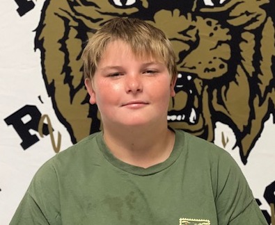 The Rison High School Student of the Month for October for grades 7-9 is Clate Socia. Clate is the son of Brandon and Sassy Socia. He is in the eighth grade and is a member of the Junior Beta Club and plays junior high football and baseball. He is also part of the Rison Baptist Church Youth Group.
