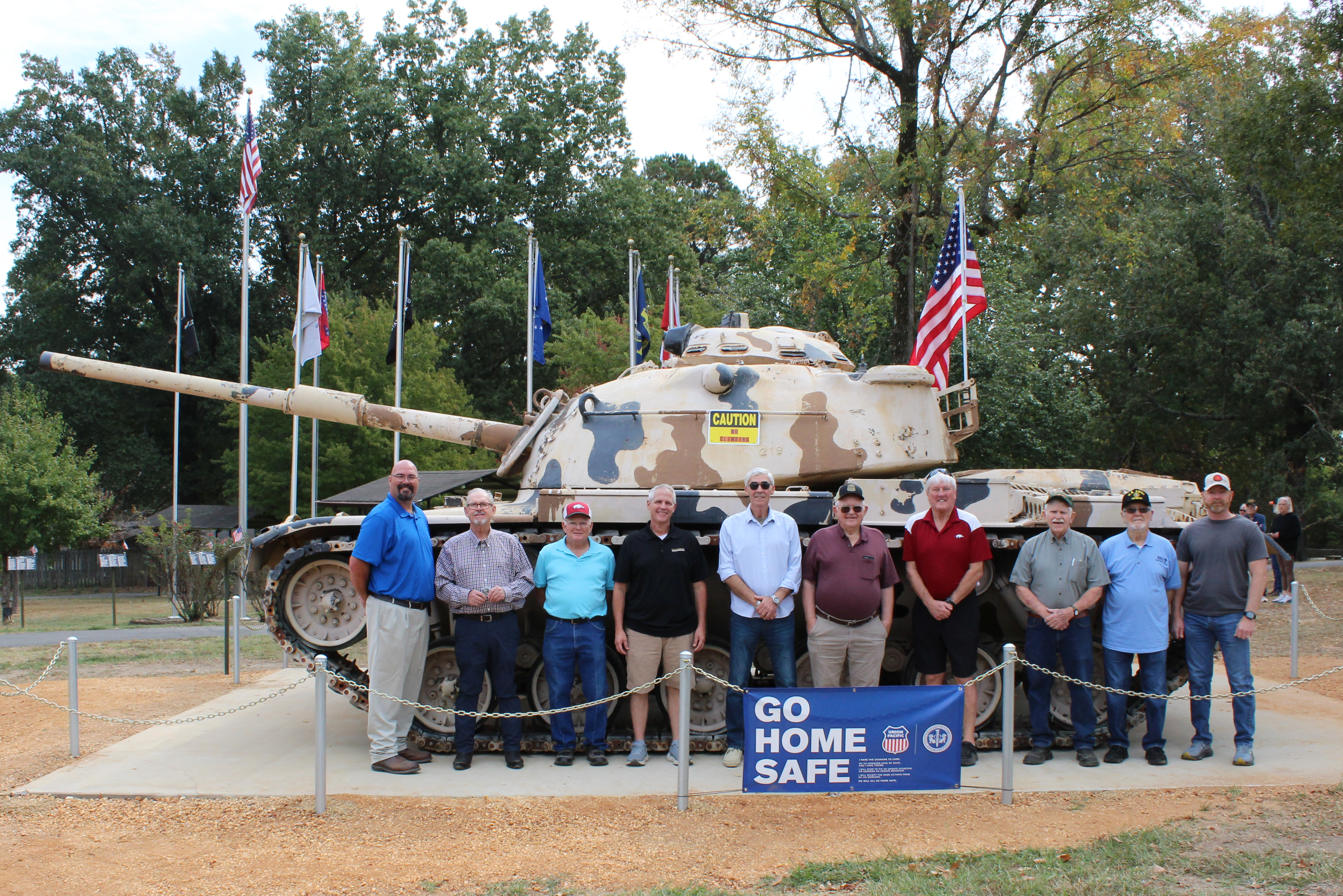Tank Dedication Ceremony Held In Veterans Park