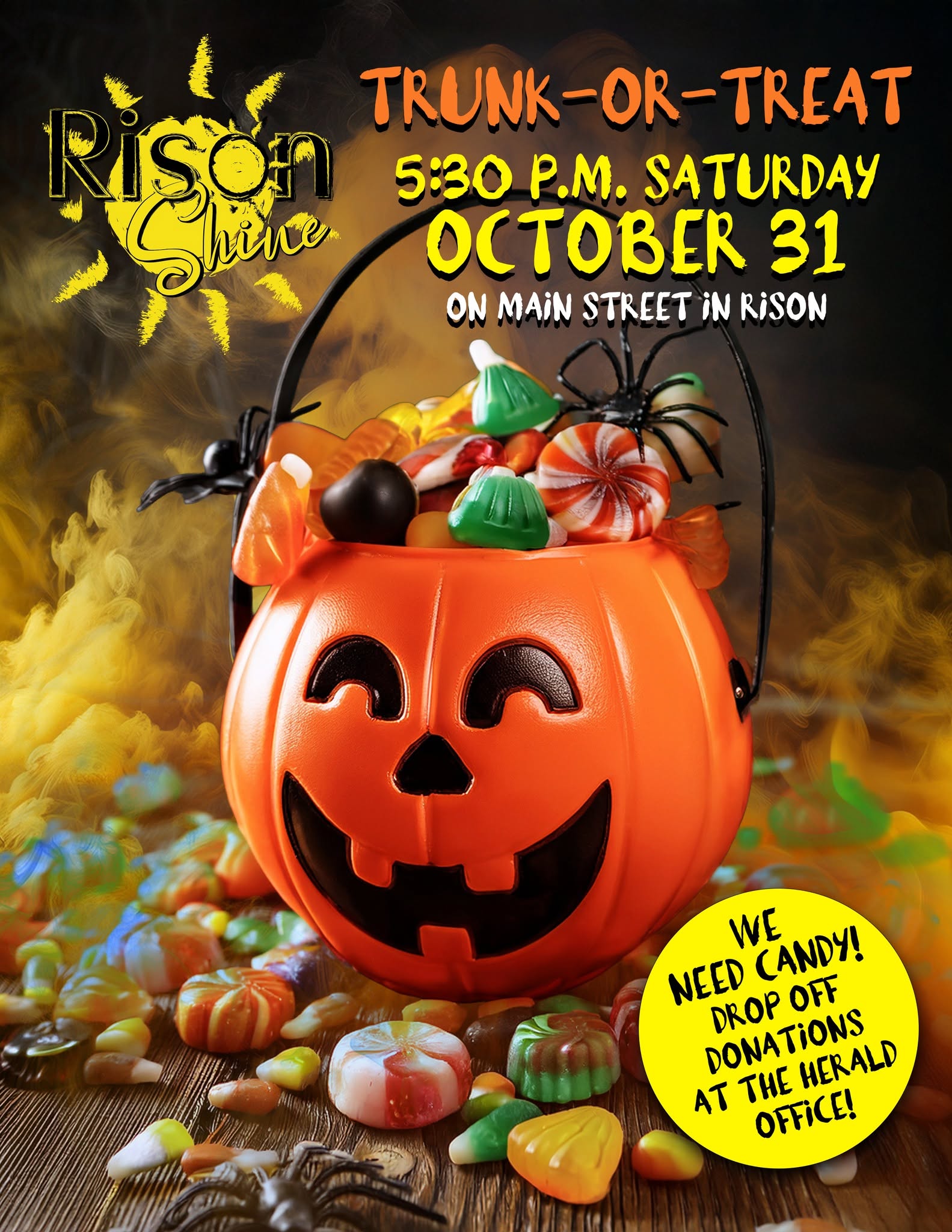 Trunk-or-Treat Oct. 31