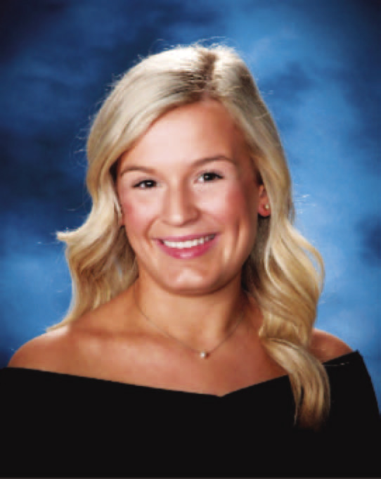 Valedictorian Kaylea Chastain