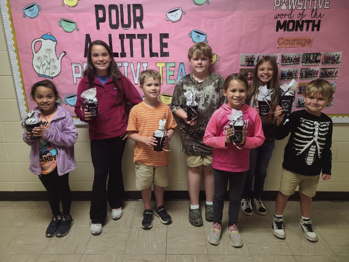 Woodlawn Elementary Students of the Month: October