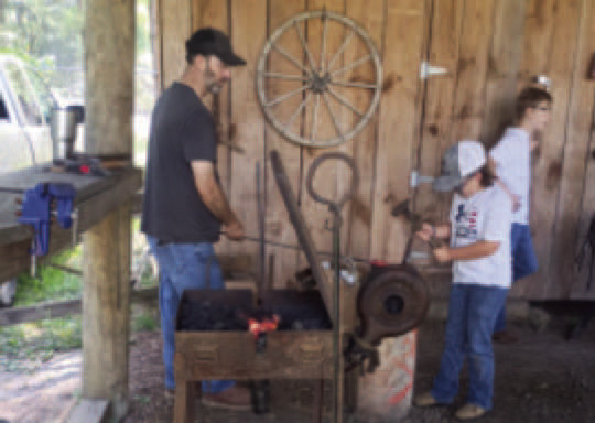 Cleveland County 4-H Blacksmith Club