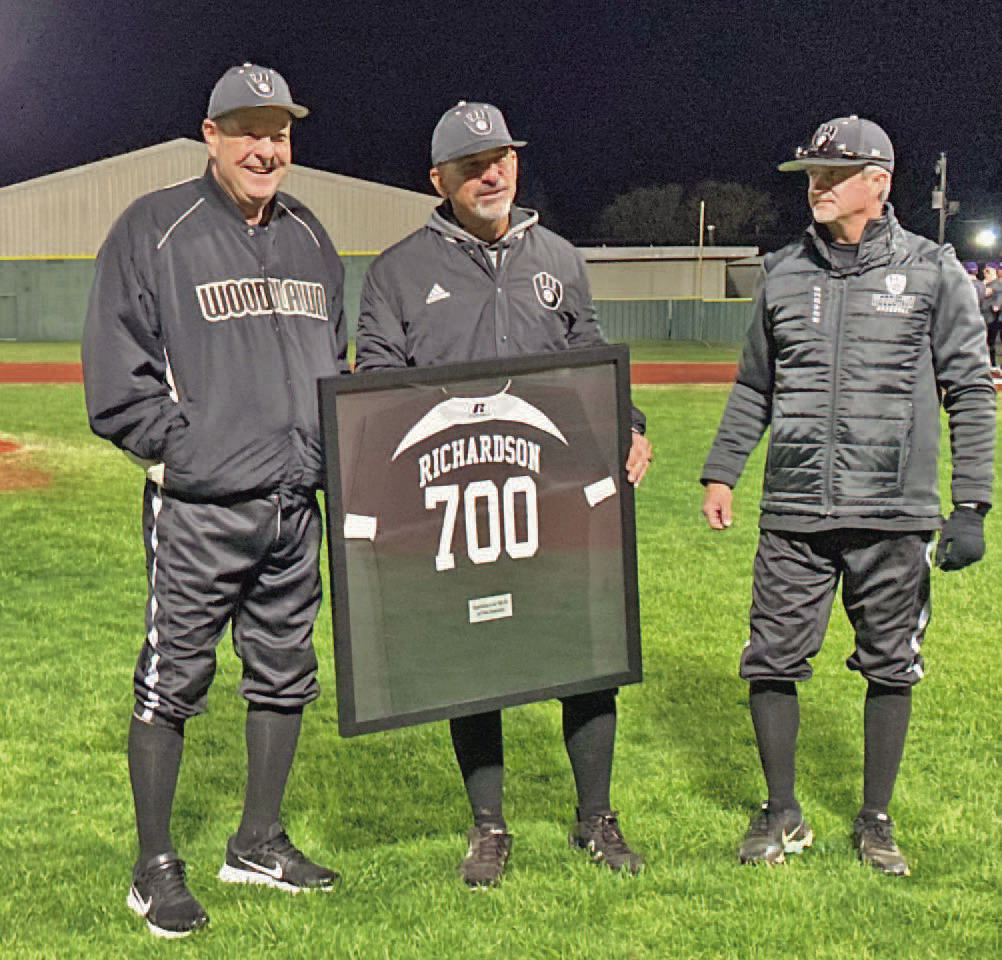 Richardson Gets 700 Jersey