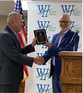 Holcomb Receives Legislator Award