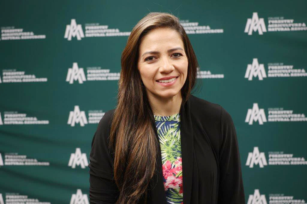 NEW PROFESSOR — Maribel Nelson, DVM, joined the College of Forestry, Agriculture, and Natural Resources on Aug. 17, 2022. She will be teaching pre-vet and beef production. (UAM Image)