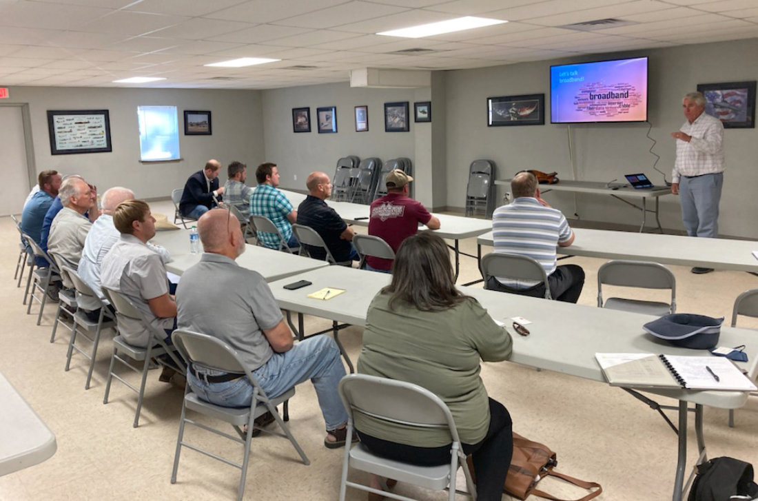 Meeting Discusses County’s Options for Faster Internet
