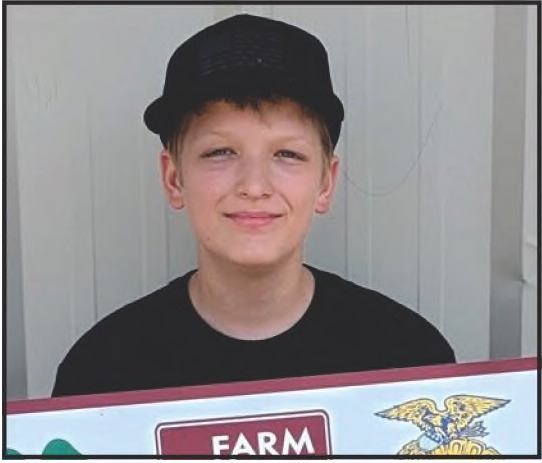 SKYLER WHITE - The Rison High School Student of the Month for March for grades 7-9 is Skyler White. Skyler is in the eighth grade and is the son of Amber and Blake Wilson and Blake and Emily White. Skyler is a member of FFA and was named the Cleveland County Farm Bureau Agri. Student of the Month for March. He enjoys mud riding, fishing, and hanging out with friends and family. Congratulations, Skyler!