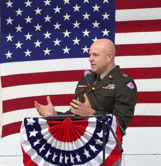 Major General Stubbs Addresses Luncheon