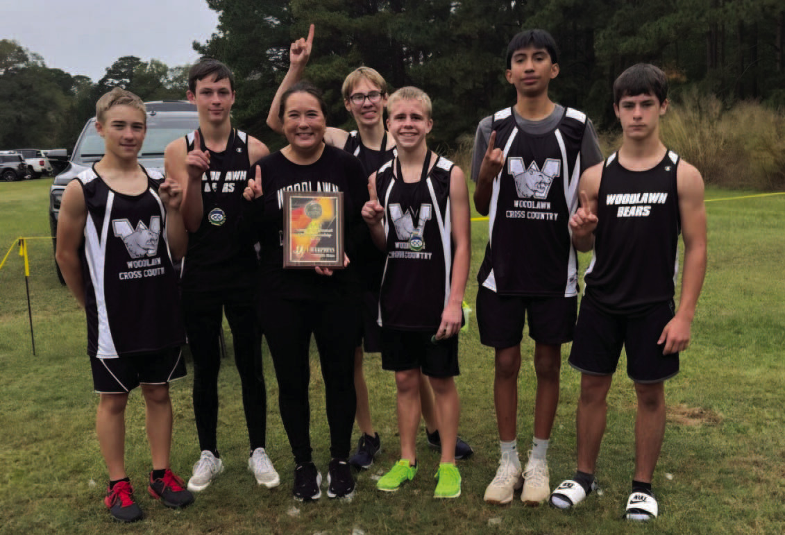Woodlawn Boys Cross Country Wins Regional Meet