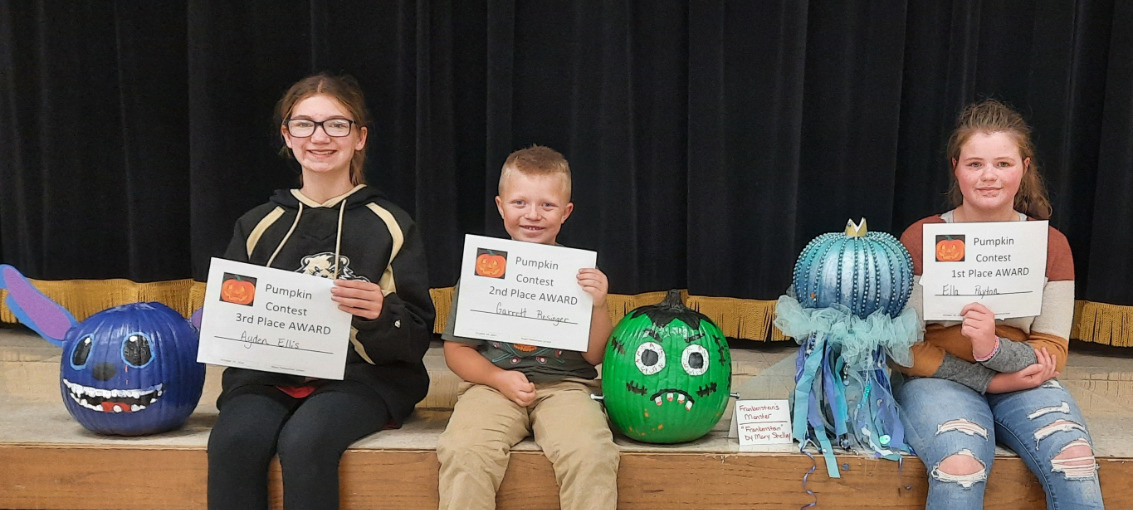 Rison Elementary Pumpkin Creativity Contest