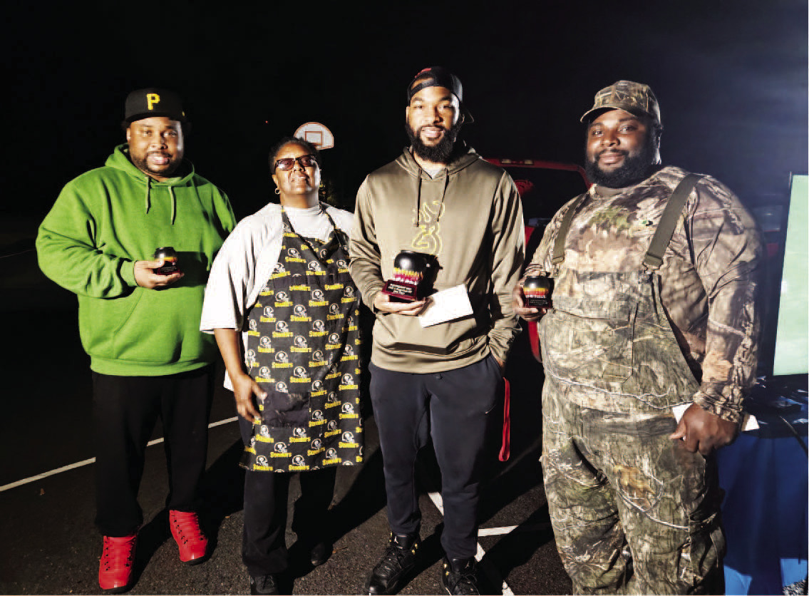 POWELL PARK CHILI/SOUP COOKOFF - The Powell Park Winterfest Chili/Soup Cook-off that was originally scheduled on Dec 9, had to be postponed due to projected severe weather conditions. It was rescheduled to Dec 23. The first place winner was Juran Smith with Spicy Turkey Chili, second was Adrain Smith with Lemon Chicken Orzo Soup, and there was a tie for third place with Billy Griddine with Deer Chili and Penny Morris with Zuppa Tuscana Soup.